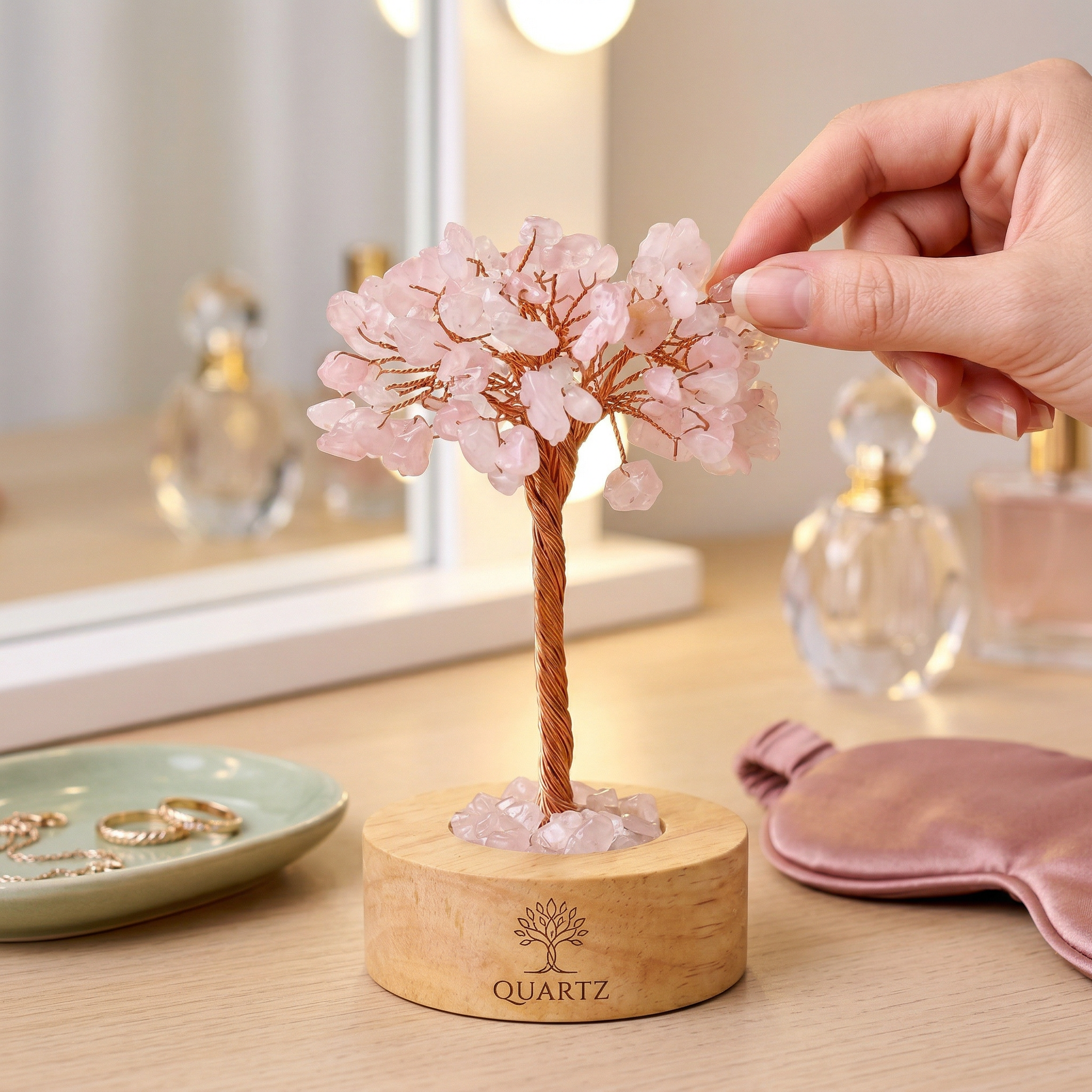 Crystal Chip Money Tree Night Light