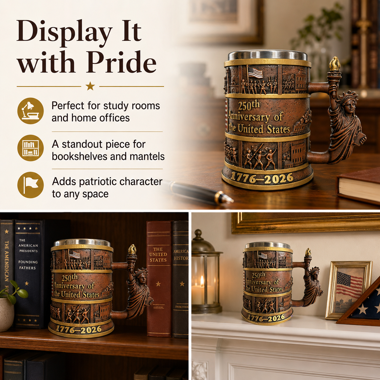 250th Anniversary of the United States Commemorative Mug