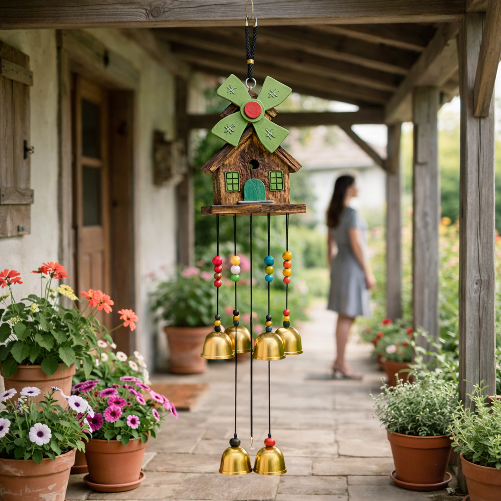 Vintage Metal Wind Chime