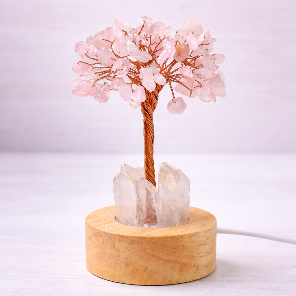 Crystal Chip Money Tree Night Light