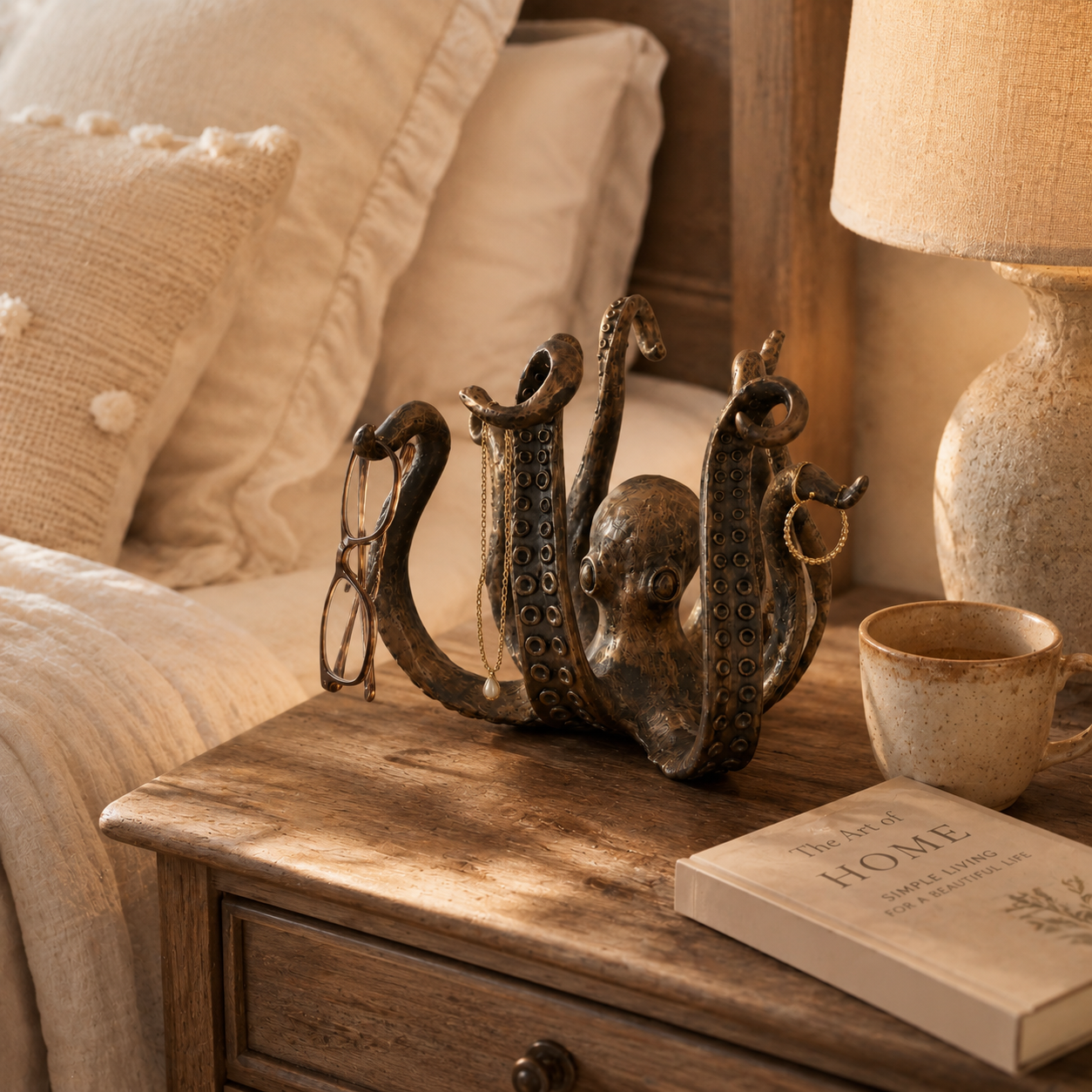 Sculptural Octopus Key & Jewelry Holder