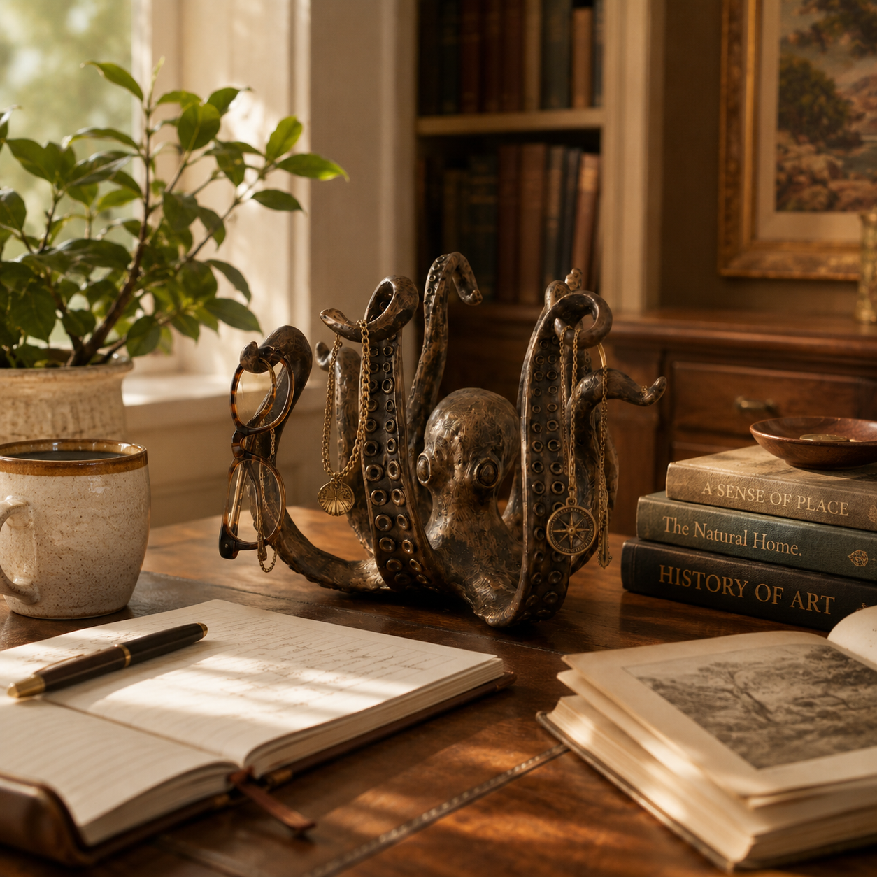 Sculptural Octopus Key & Jewelry Holder