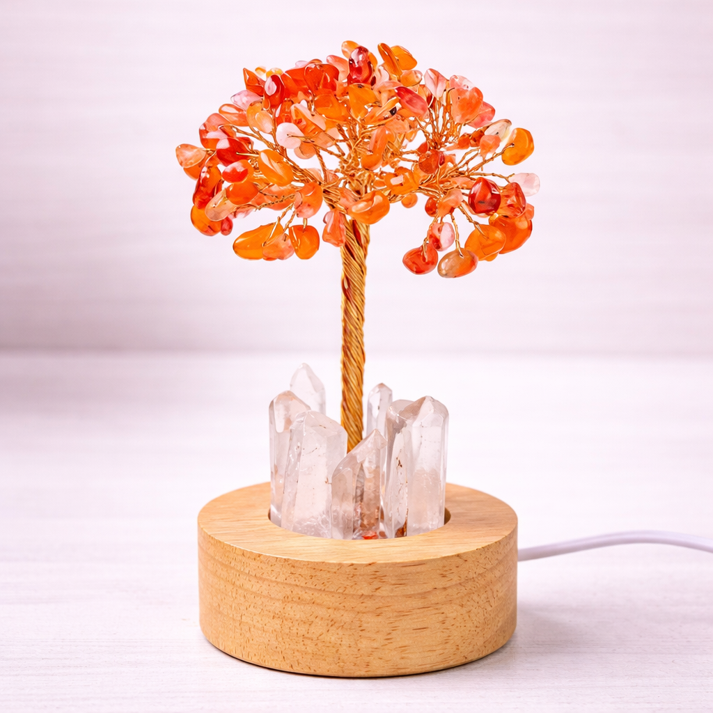 Crystal Chip Money Tree Night Light