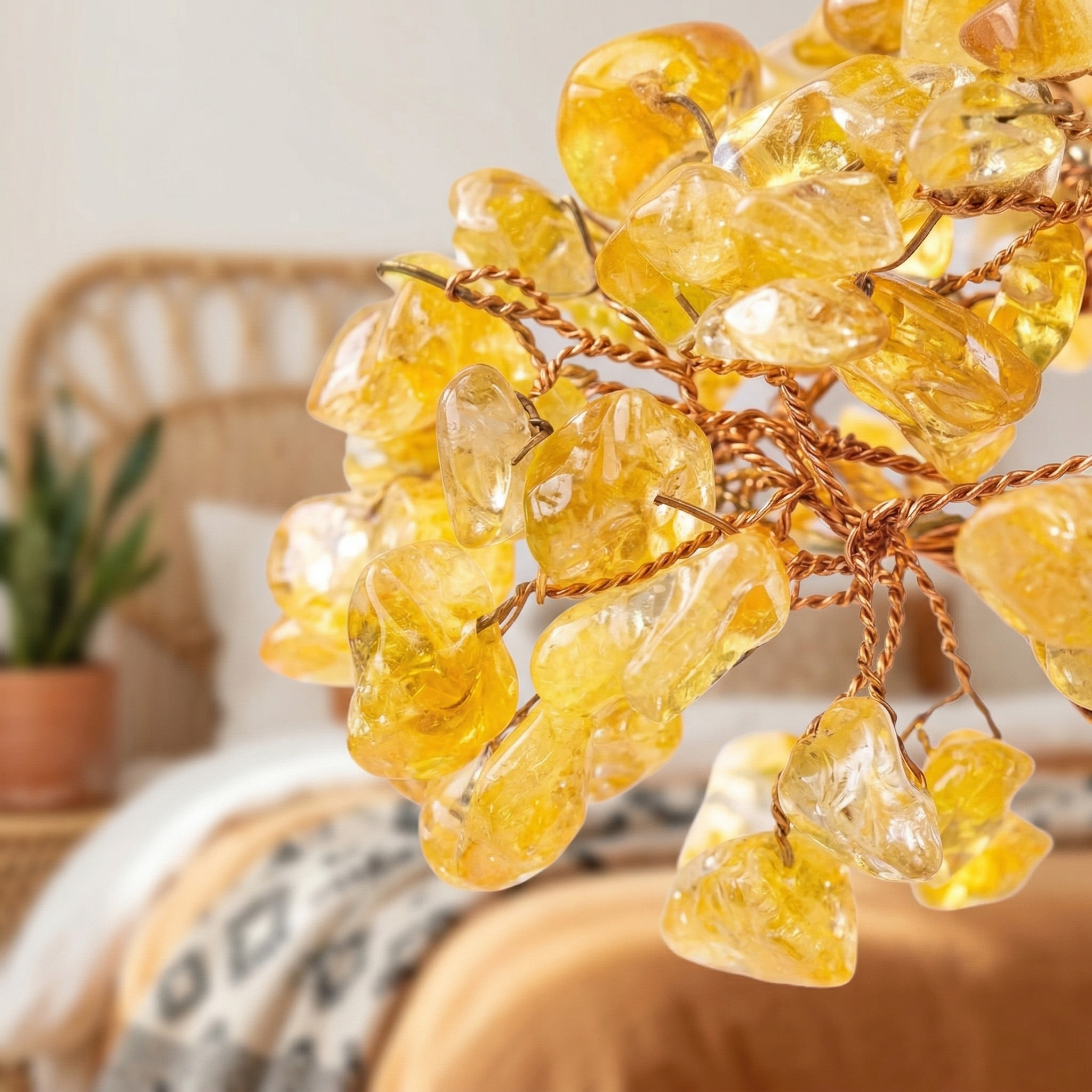 Crystal Chip Money Tree Night Light