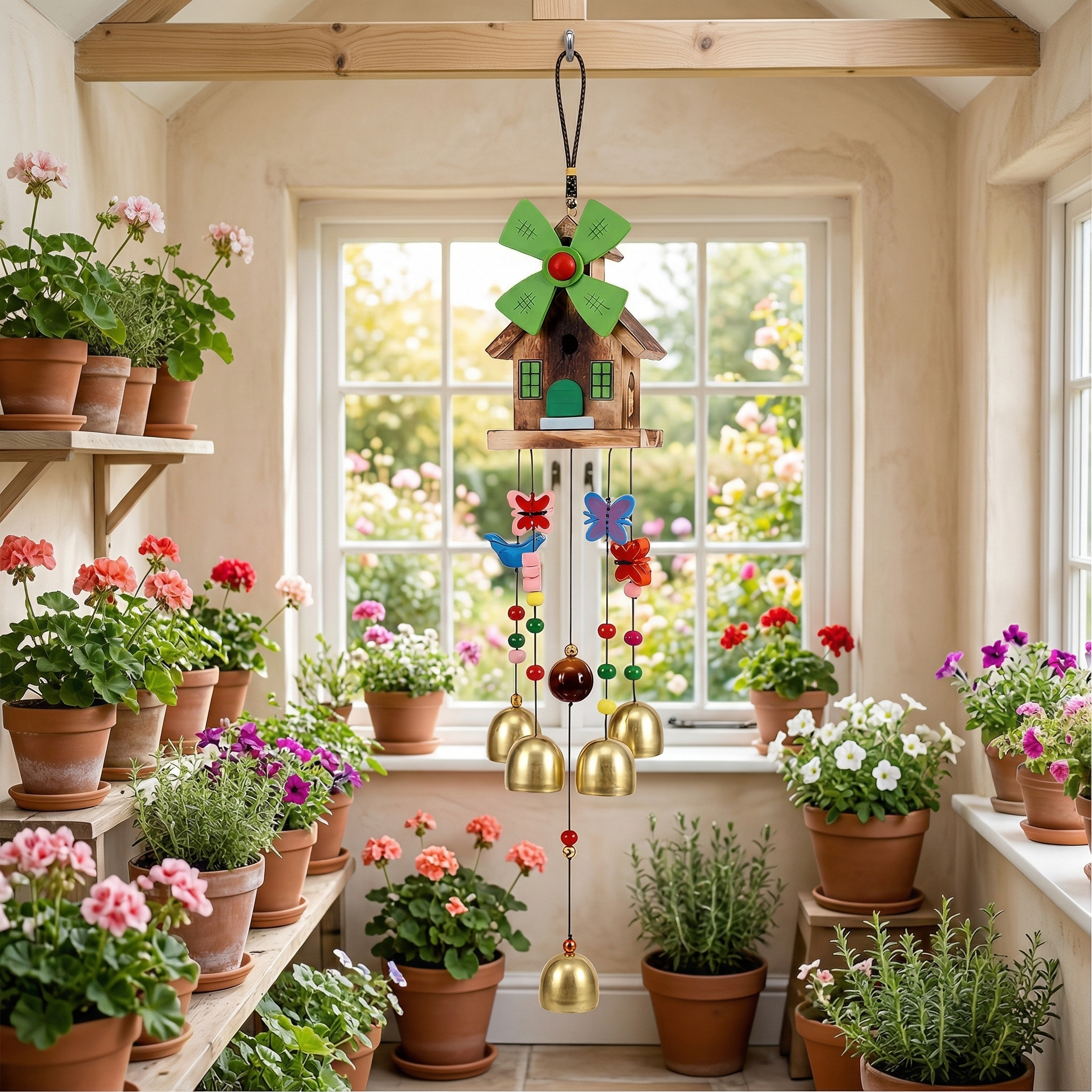 Vintage Metal Wind Chime