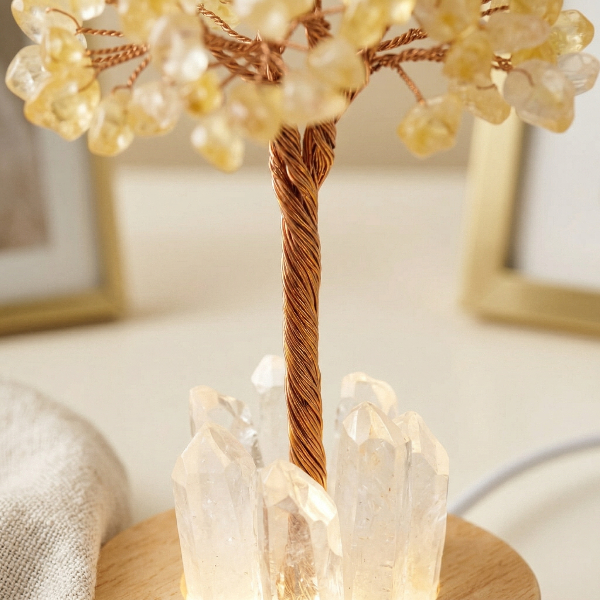 Crystal Chip Money Tree Night Light