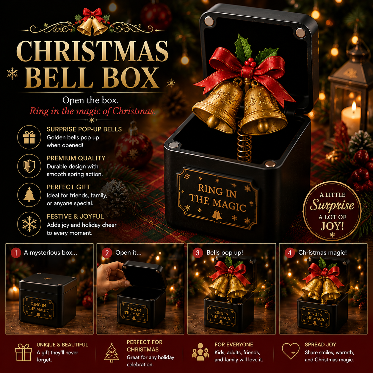 Christmas Bell Box