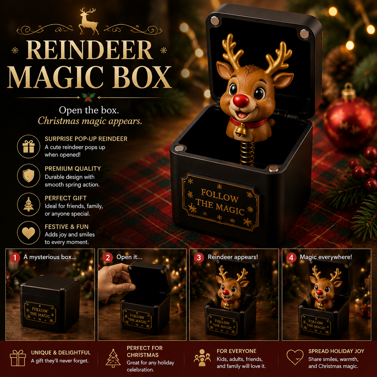 Reindeer Magic Box