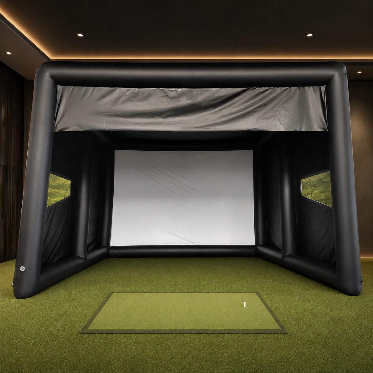 10 × 12 ft Portable Inflatable Golf Simulator Enclosure