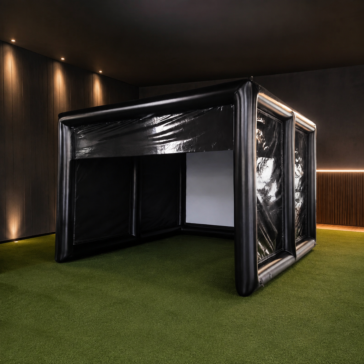 Custom Inflatable Golf Simulator Enclosure