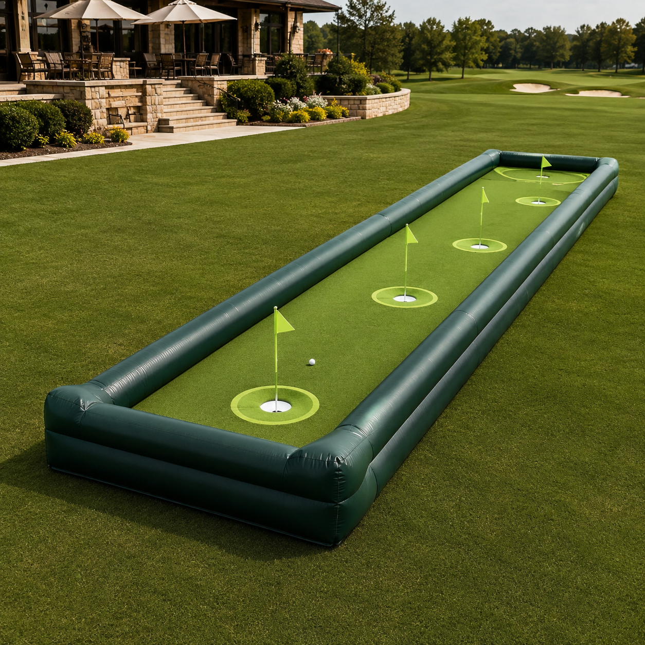 Inflatable Golf Putting Challenge