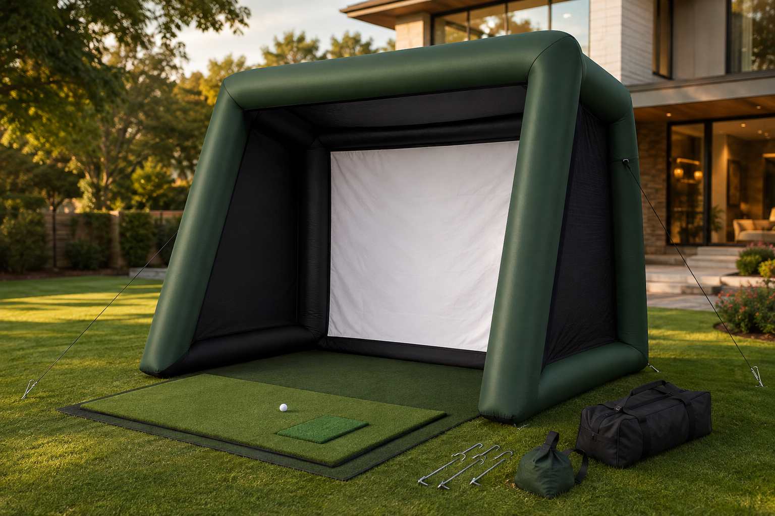 Outdoor Inflatable Golf Bay Package