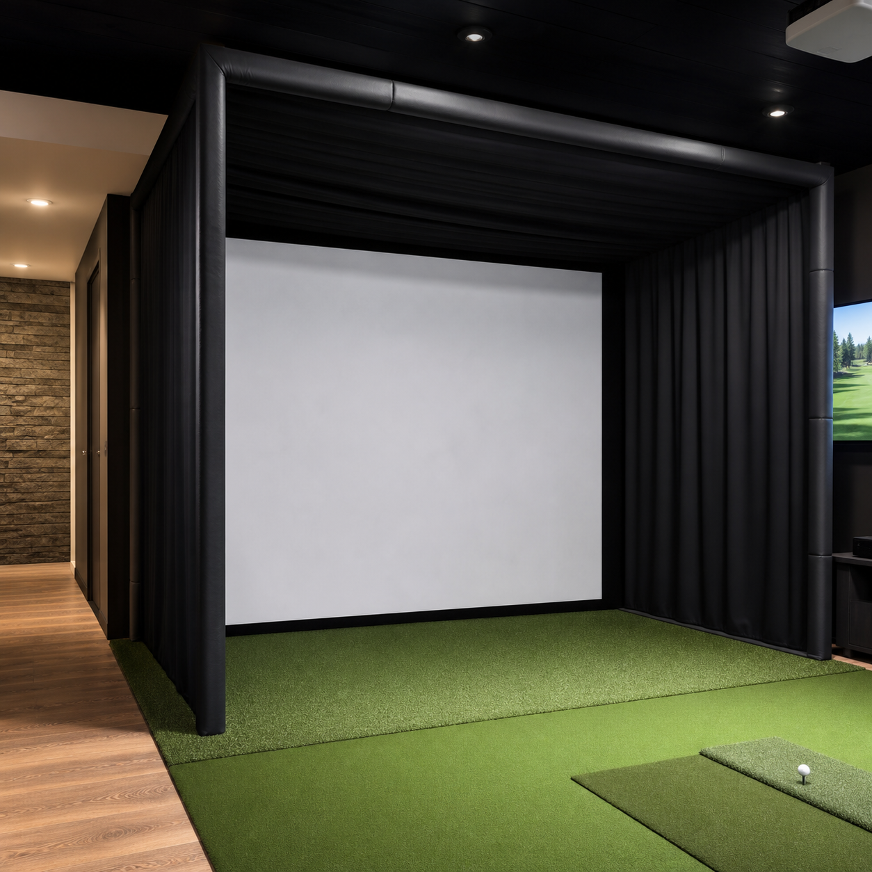 Golf Safety Baffle & Frame Padding Kit