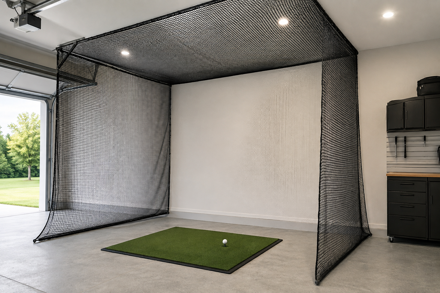 Golf Side & Ceiling Protection Net Kit