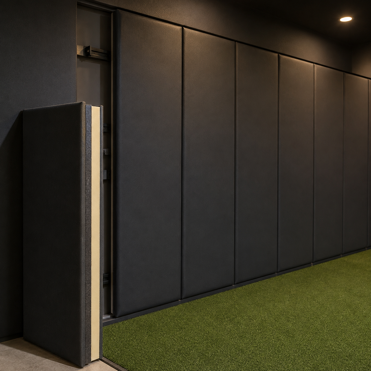 Golf Simulator Wall Padding Kit