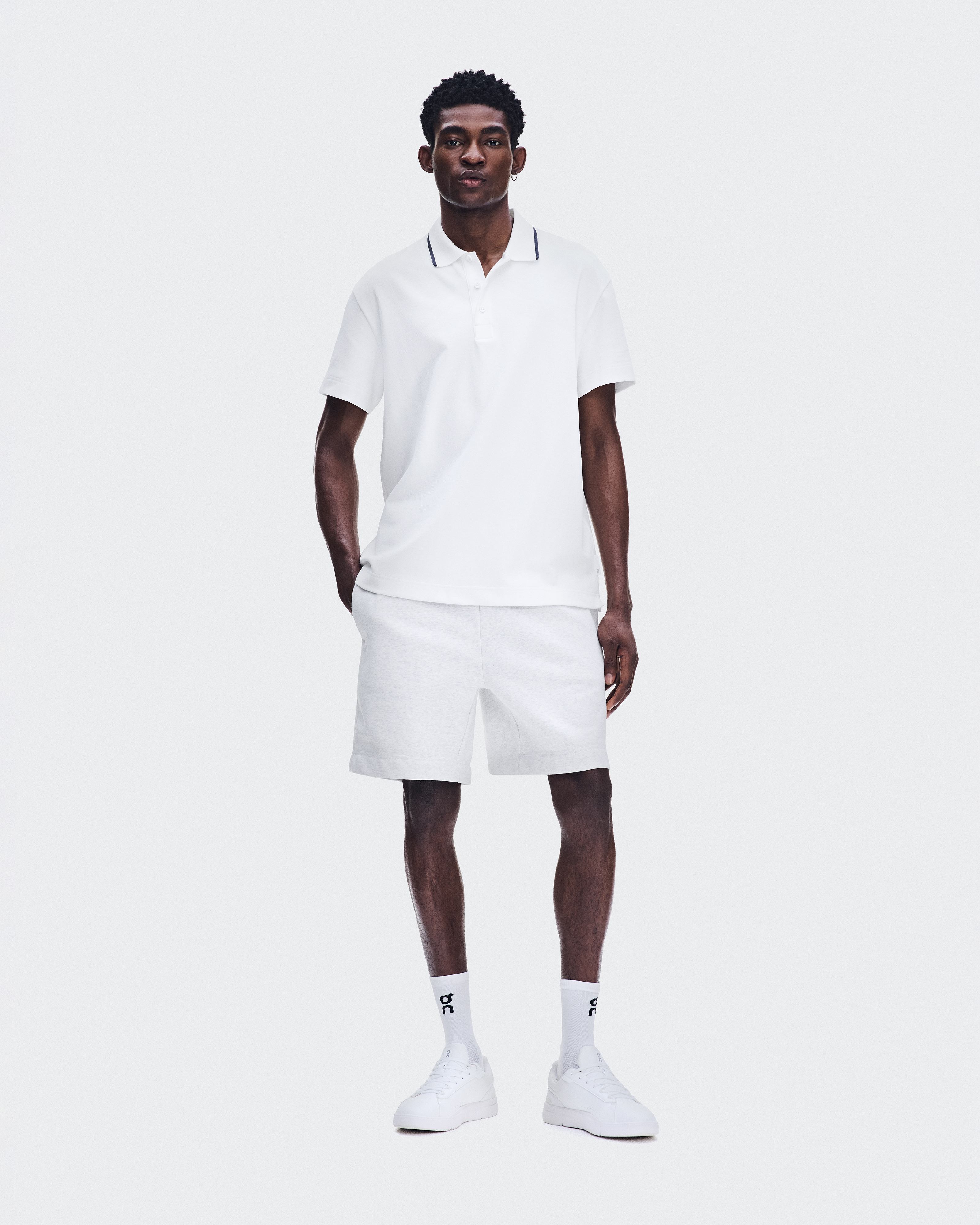 Courtside Polo - All White