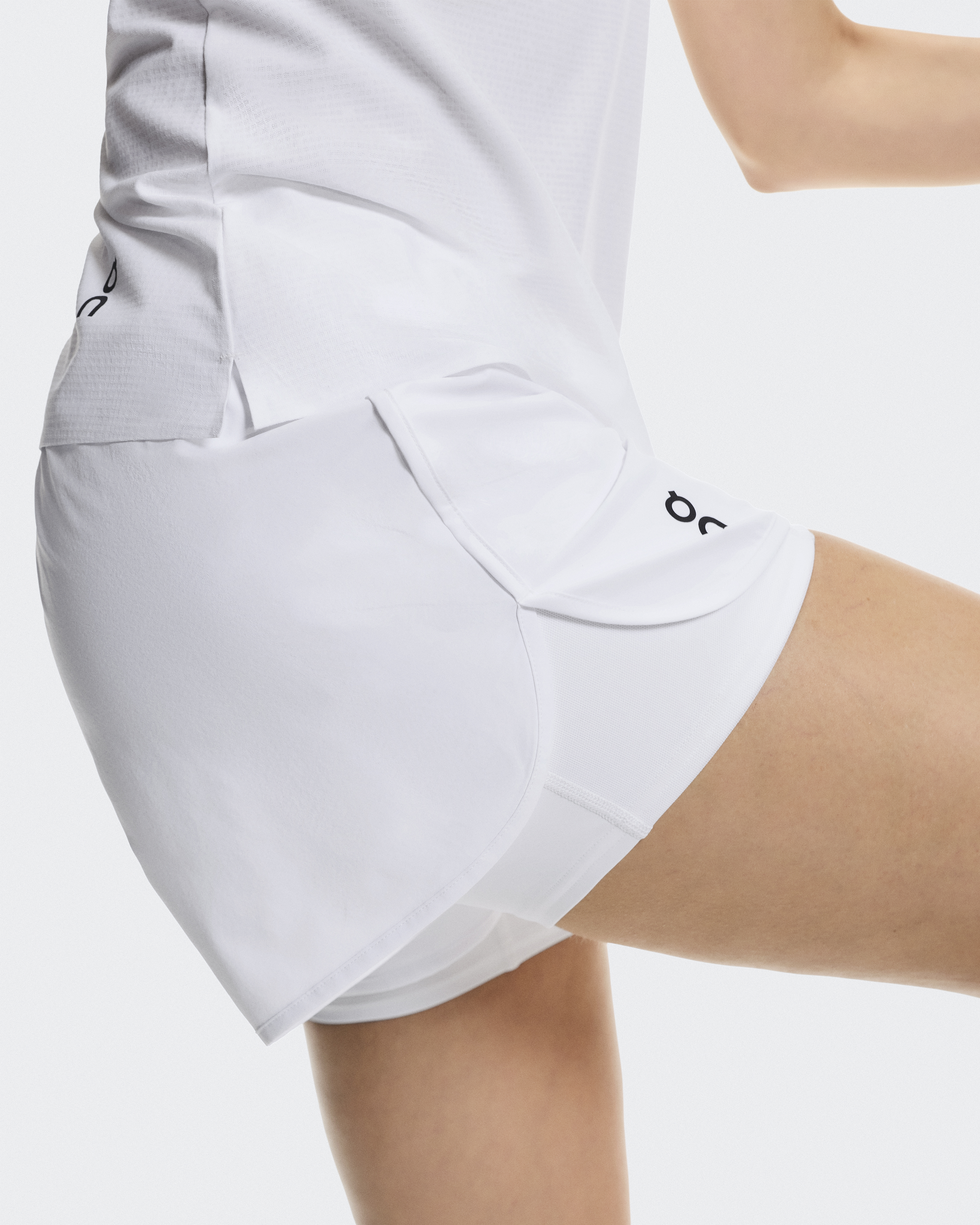 3" Court Shorts 2-in-1 - White