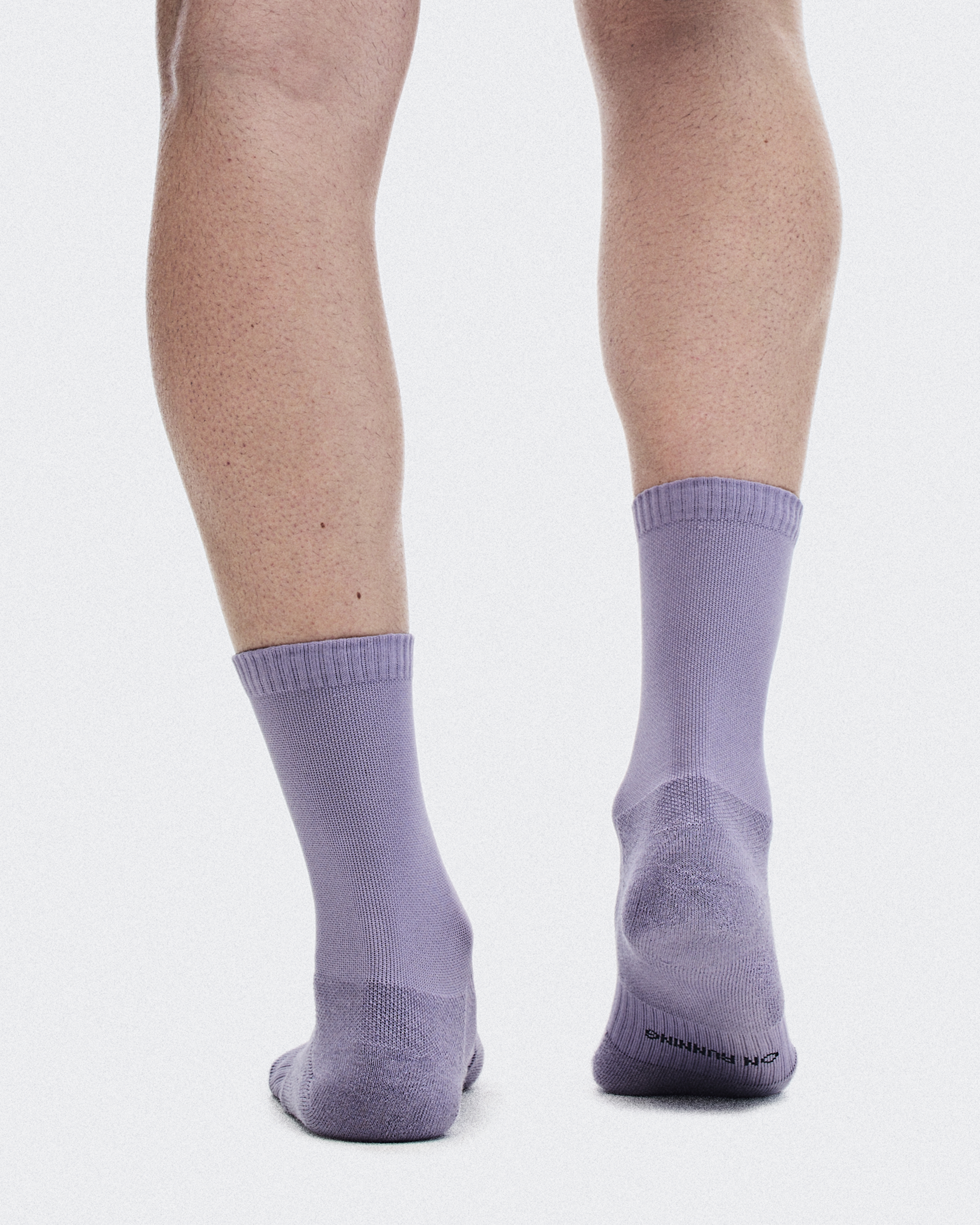 Core Run Sock High 2P - Foxglove | Mallow