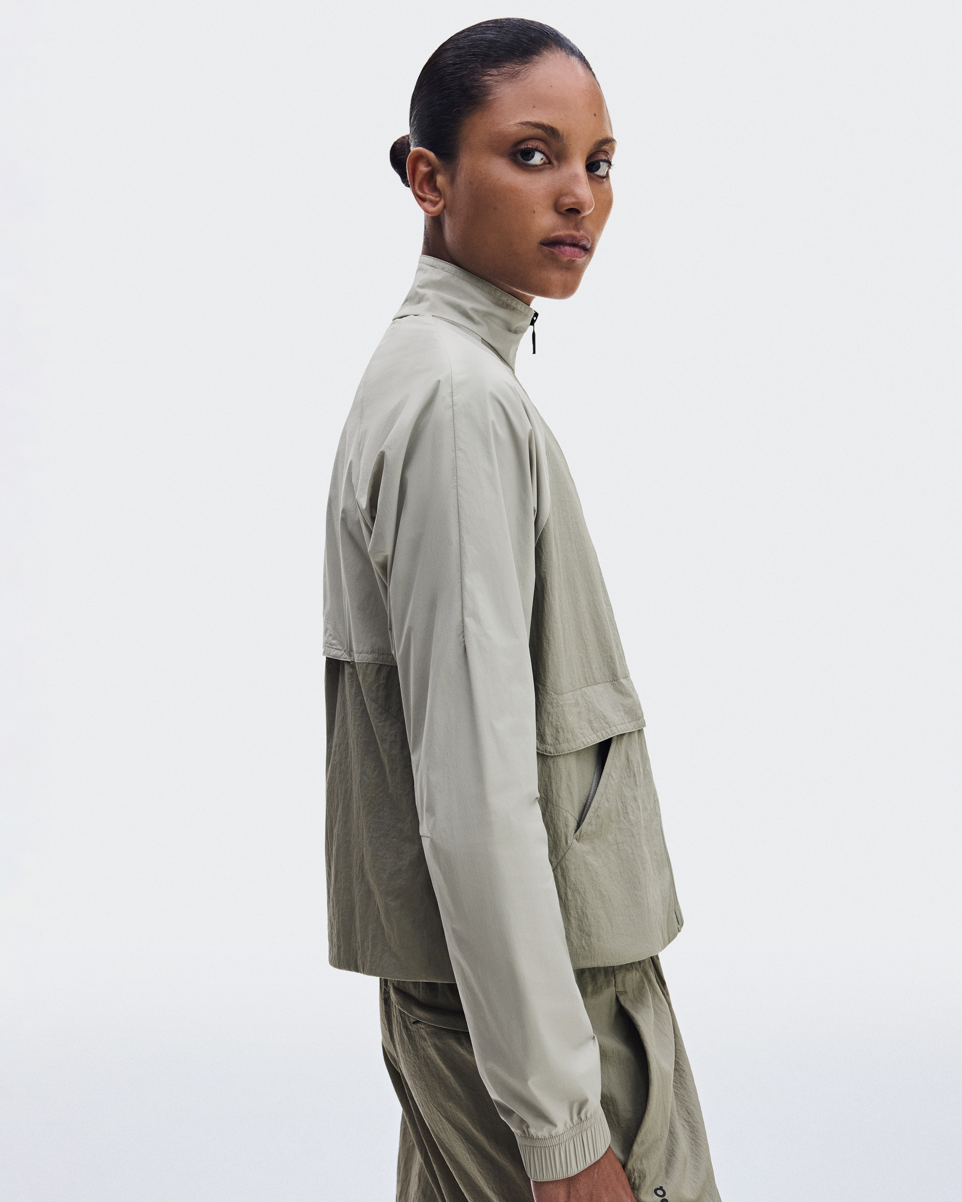 All-Day Track Jacket - Vetiver | Brume