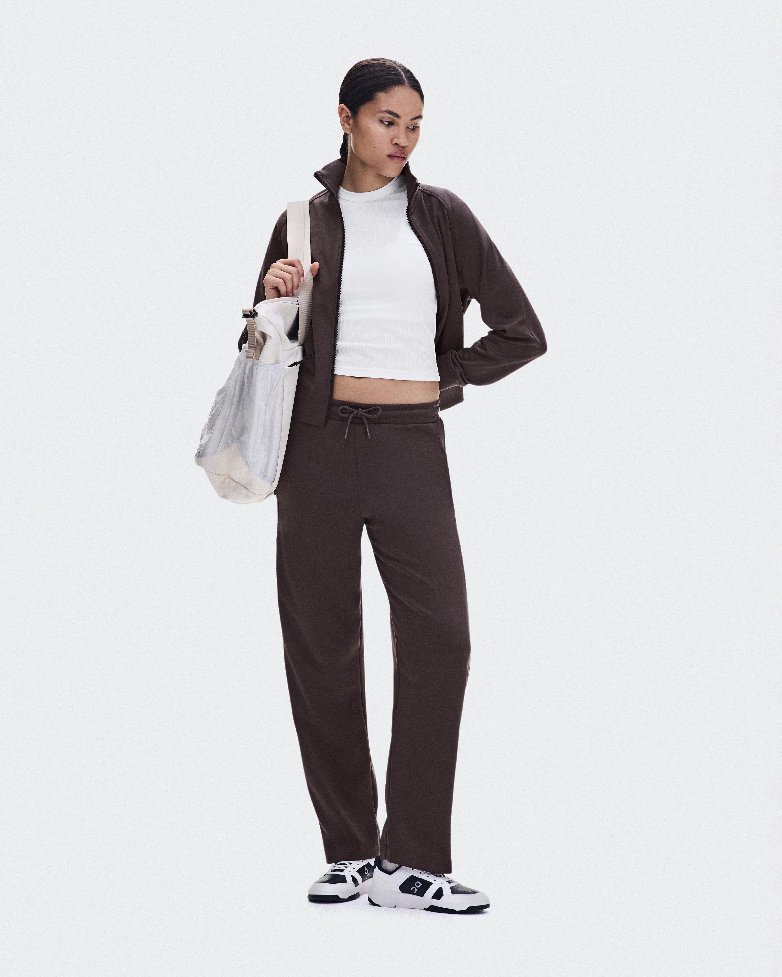 Courtside Pants - Mulberry