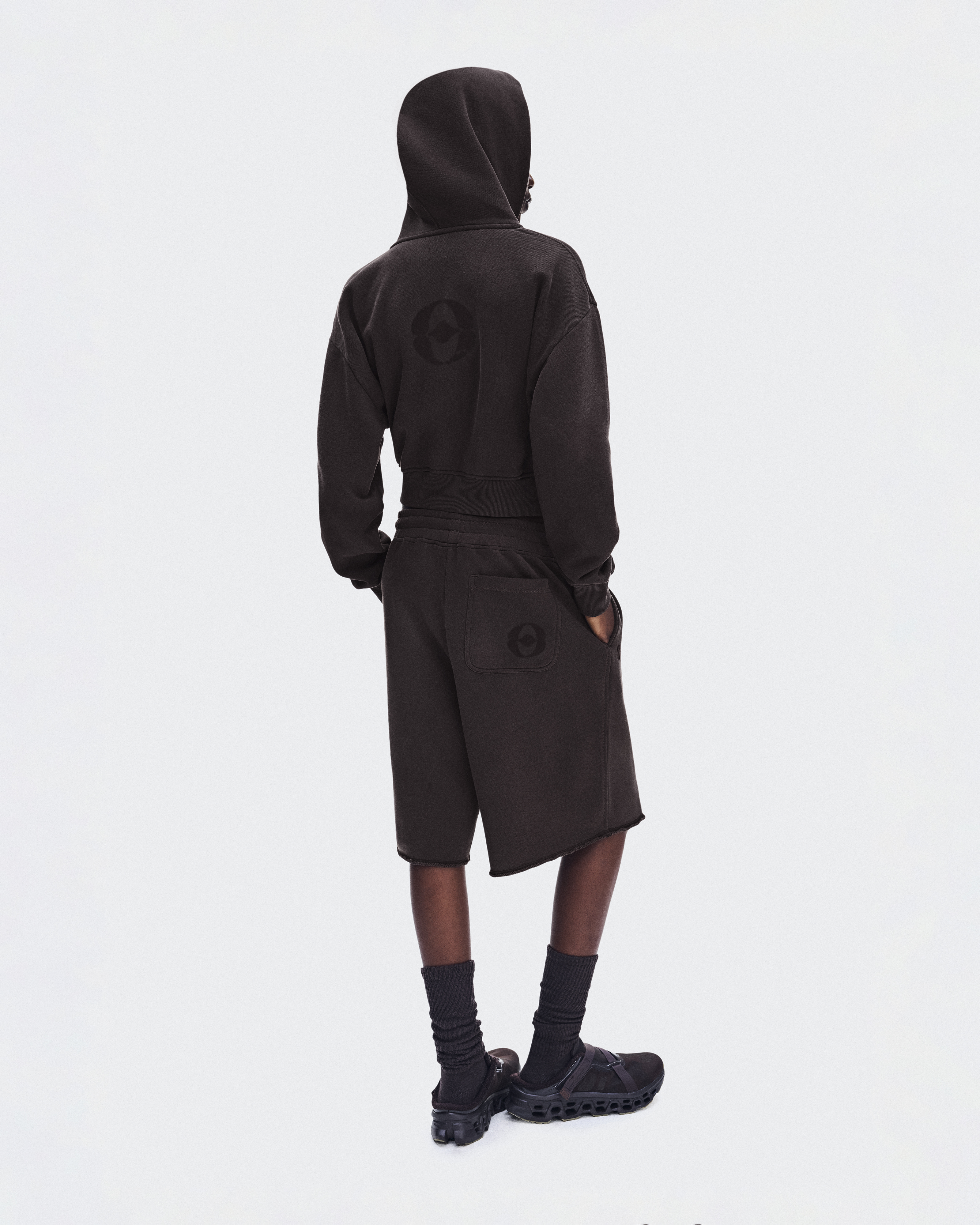 Club Collective Full Zip Hoodie FKA - Espresso