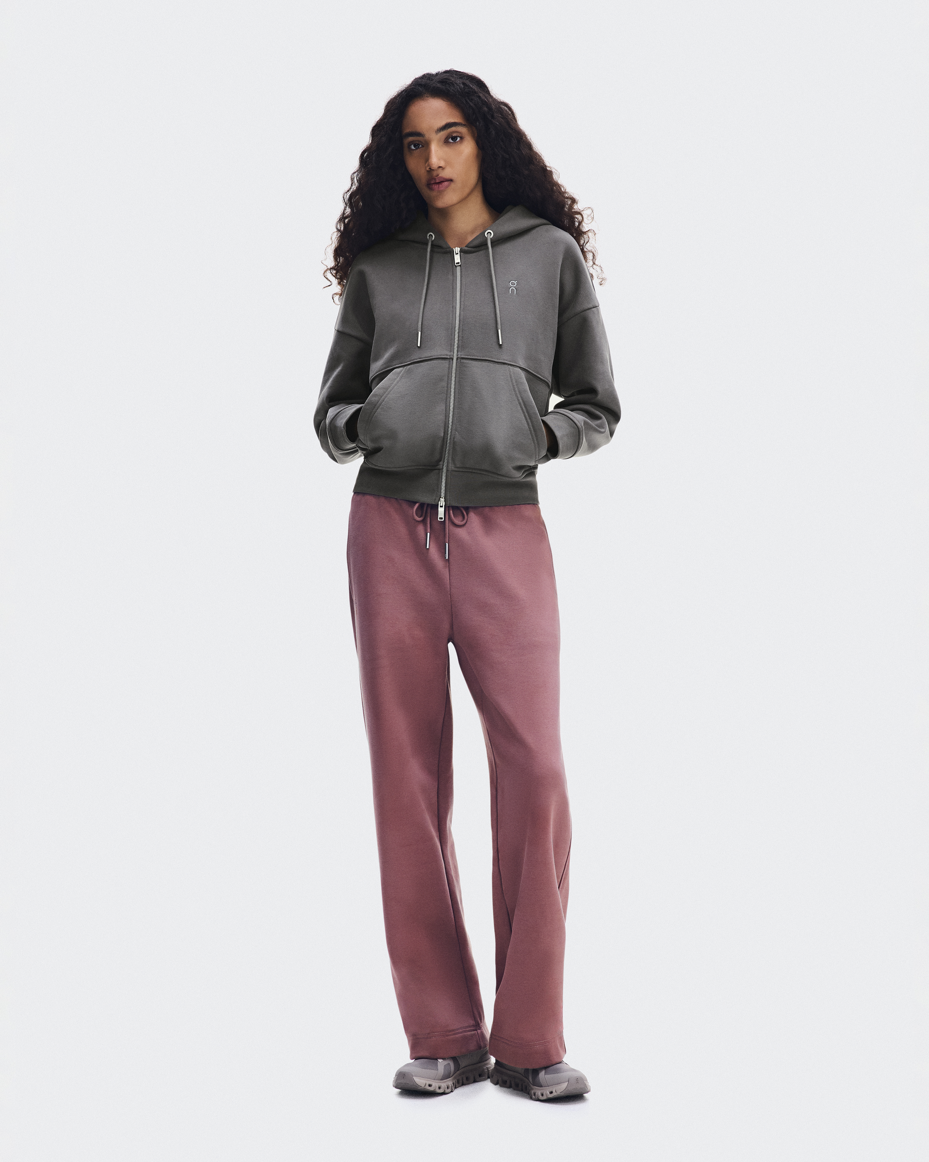 Club Collective Full Zip Hoodie - Ember