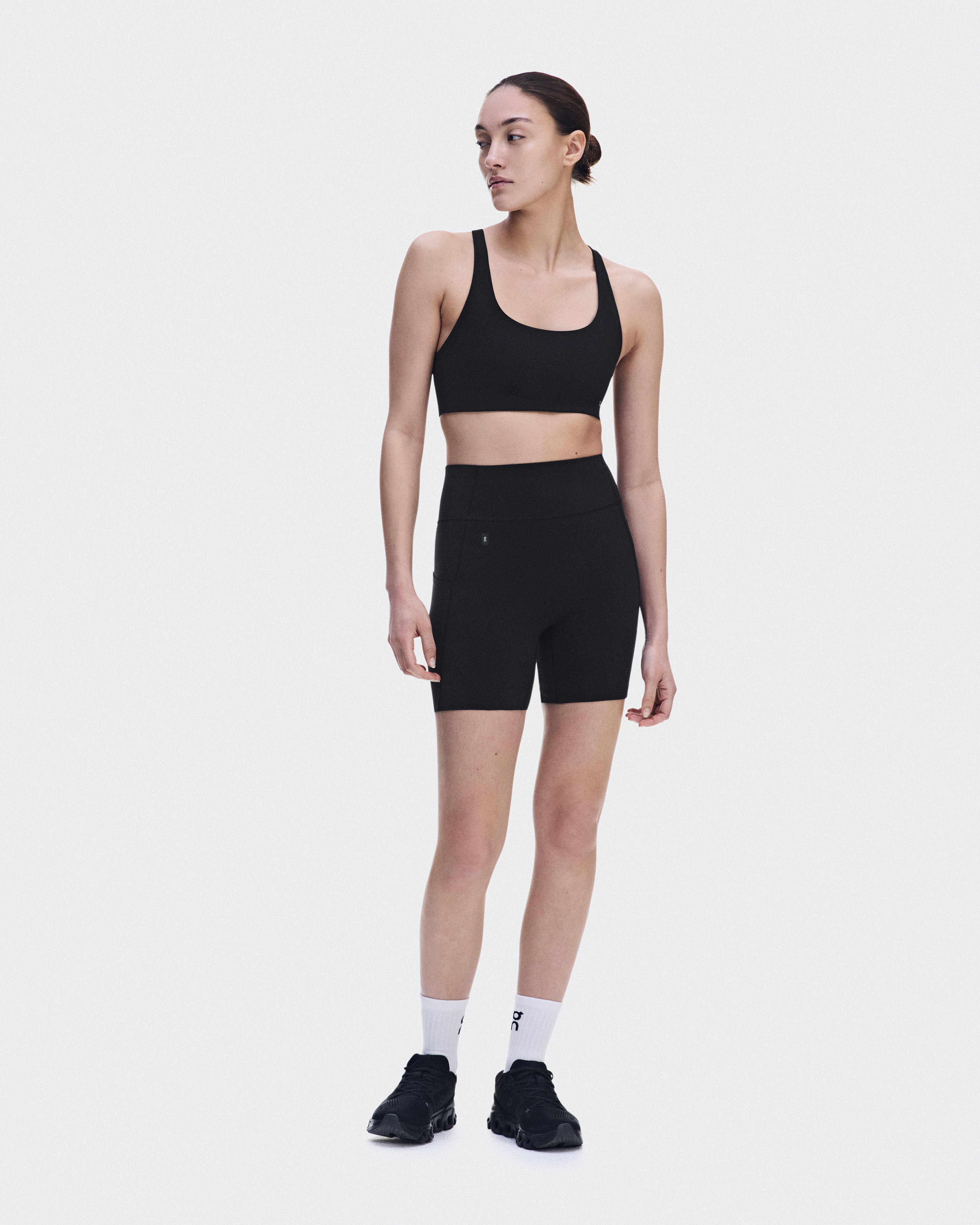Studio Leggings Short 6" - Black