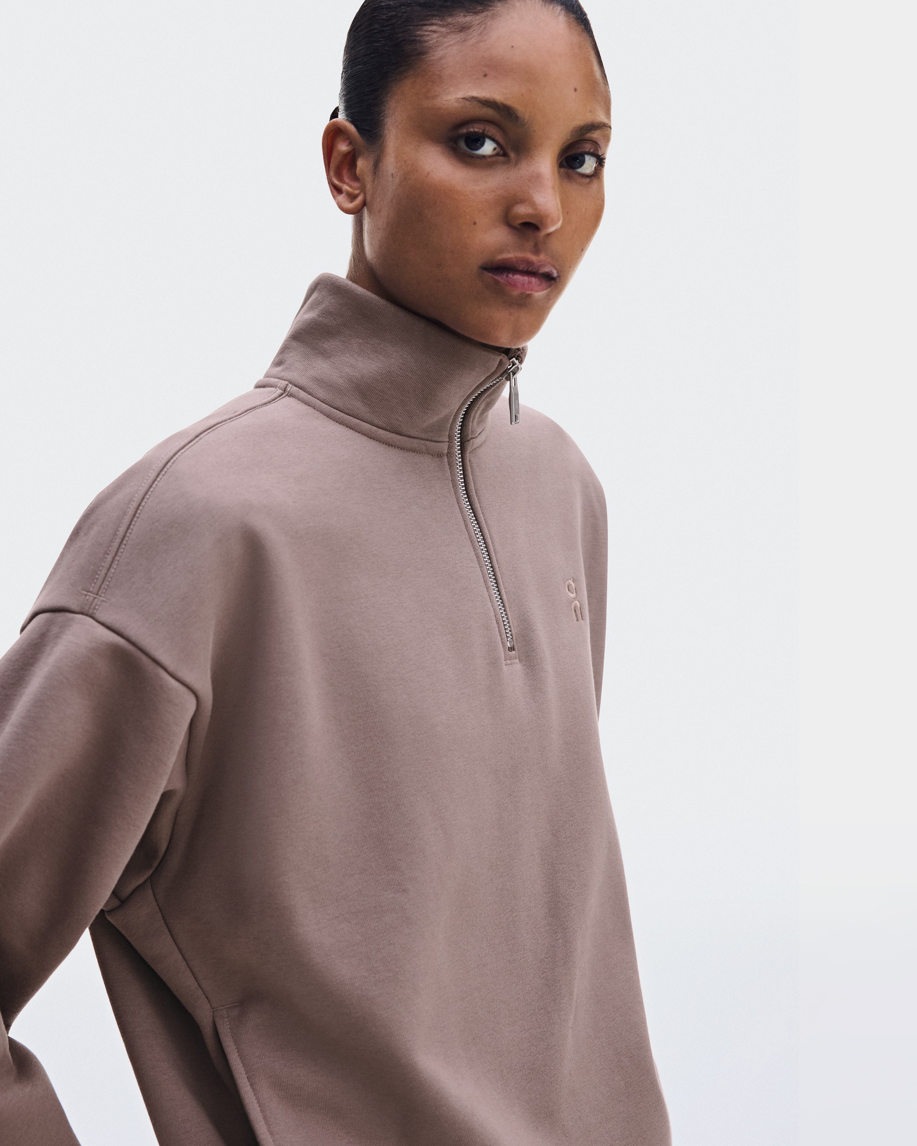 Club Collective 1/4 Zip - Clove