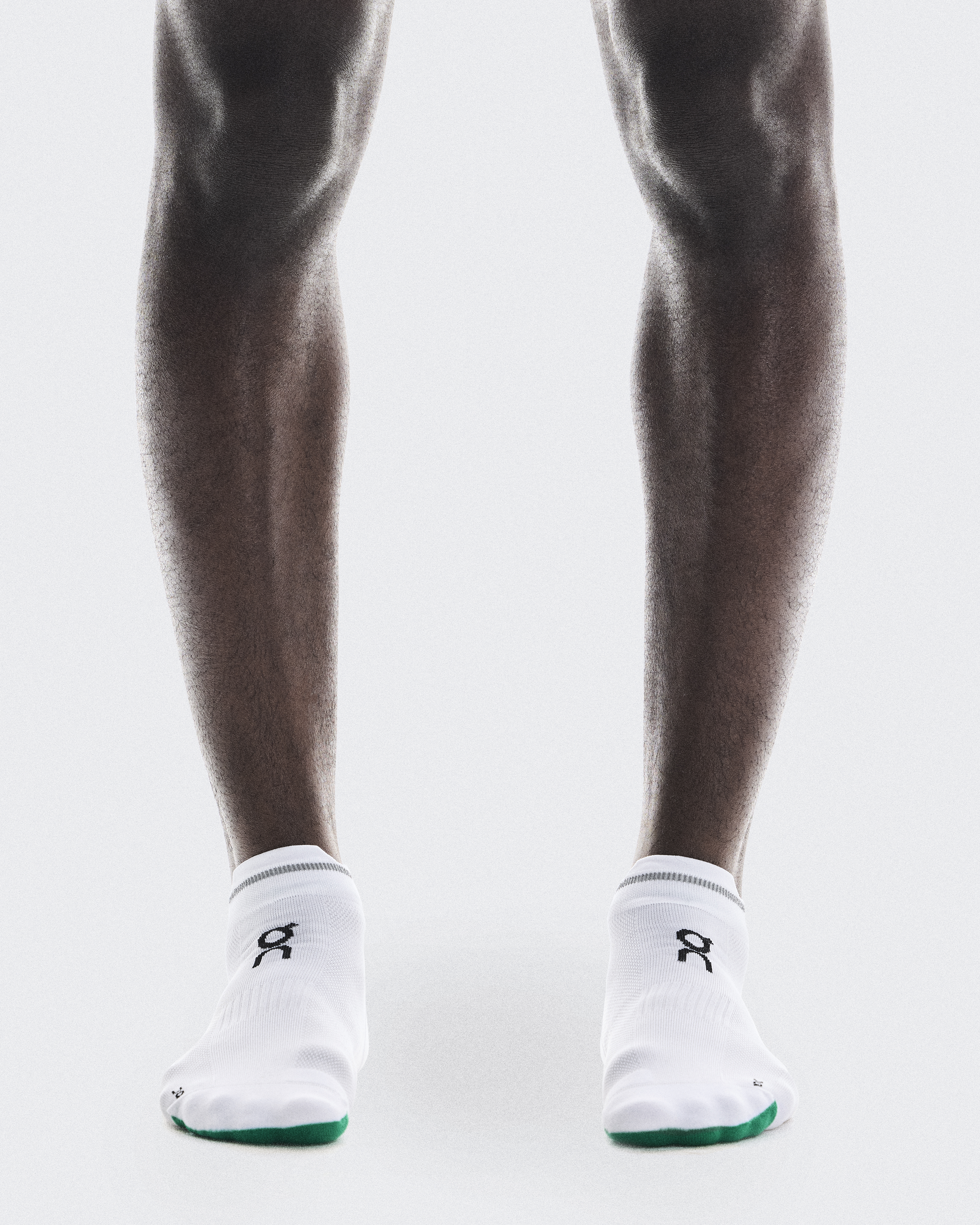 Elite Run Sock Low - White | Ivory
