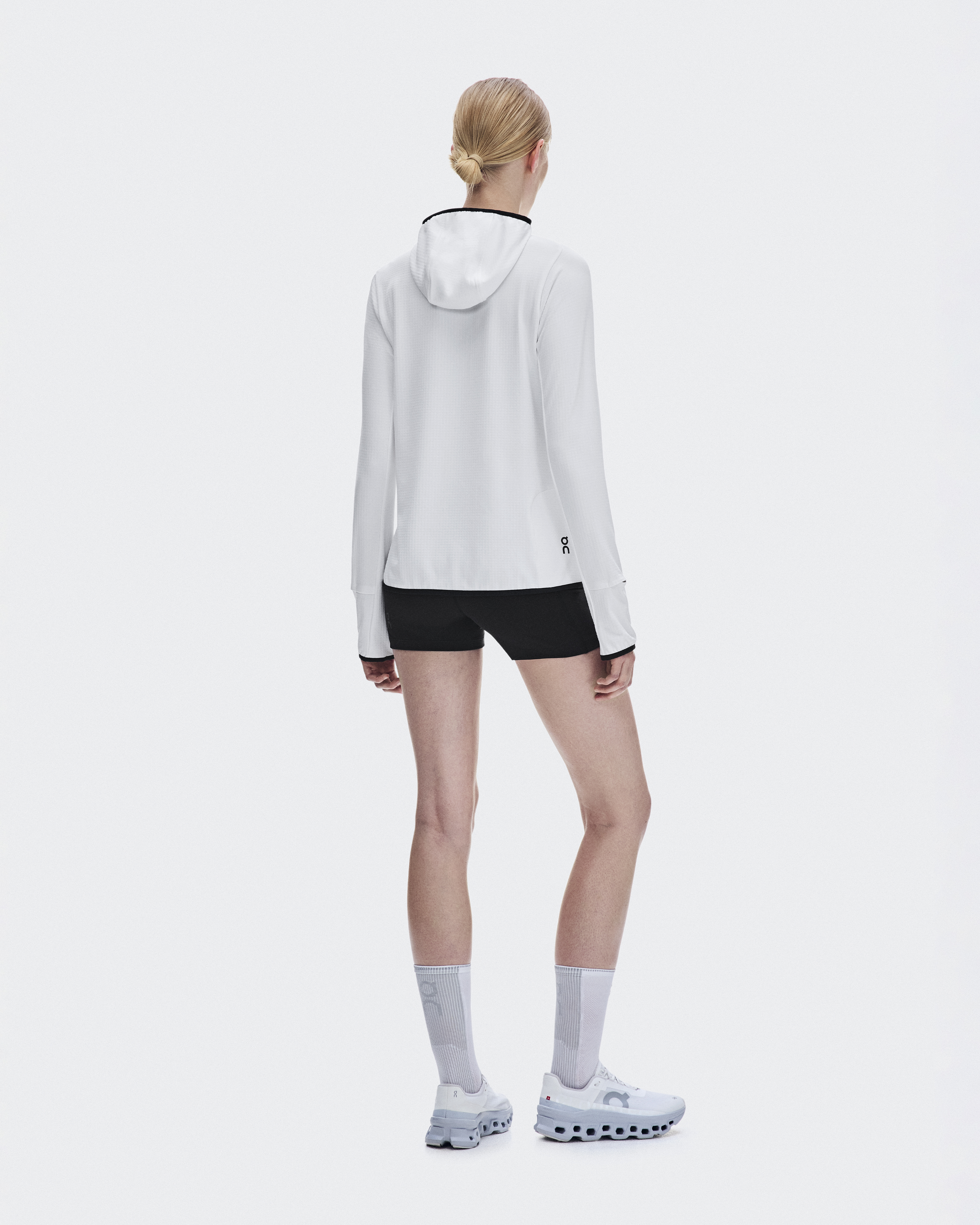Climate Zip Hoodie - White