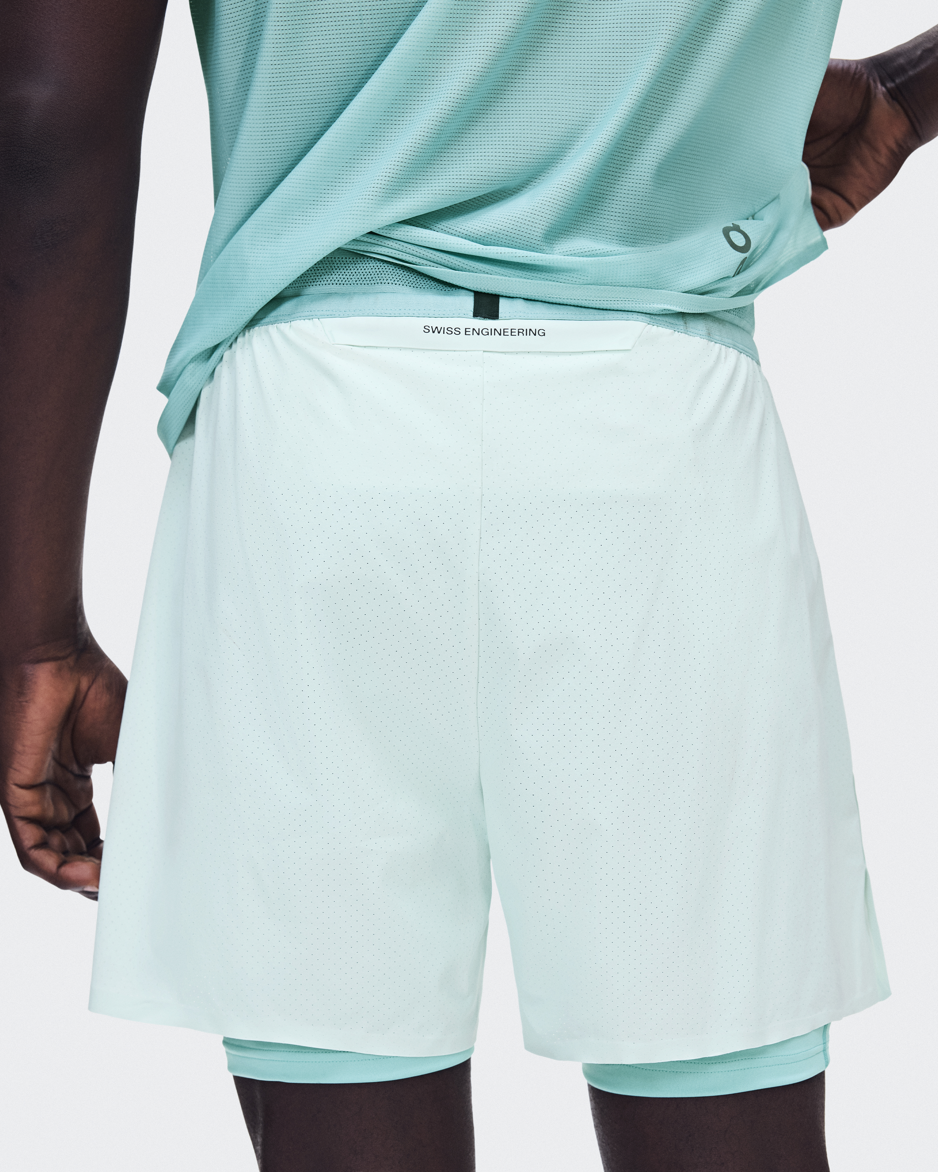 5" Performance 2/1 Shorts - Flurry | Aquamarine