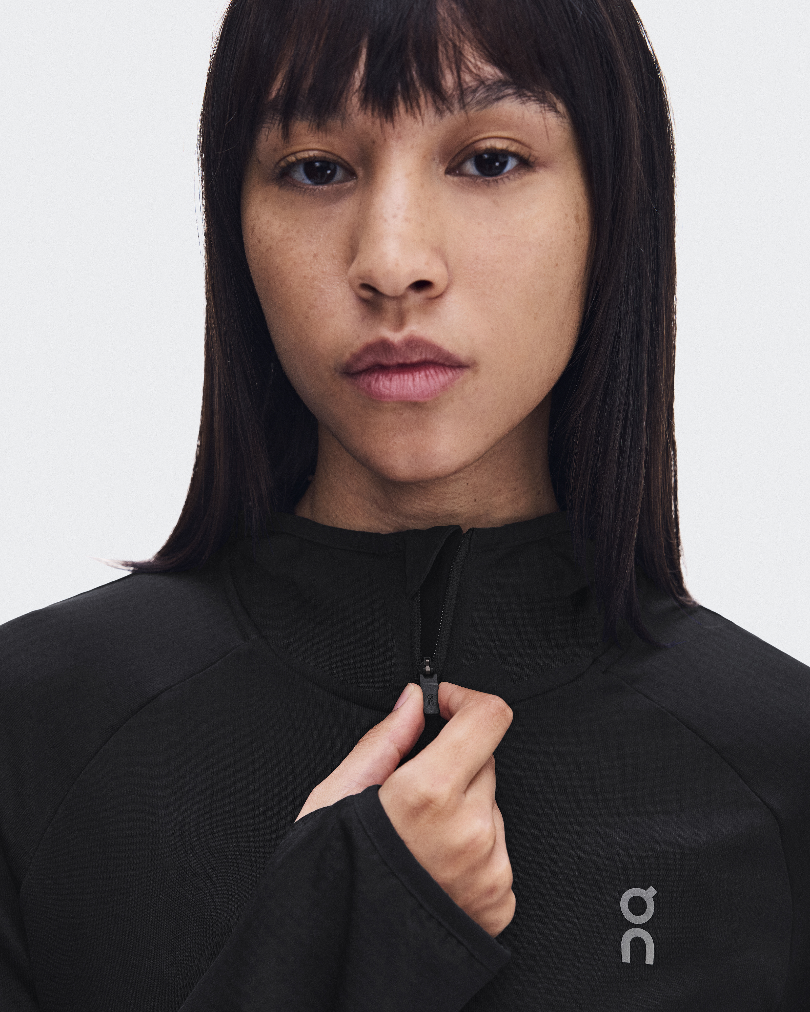 Climate Zip Hoodie - Black