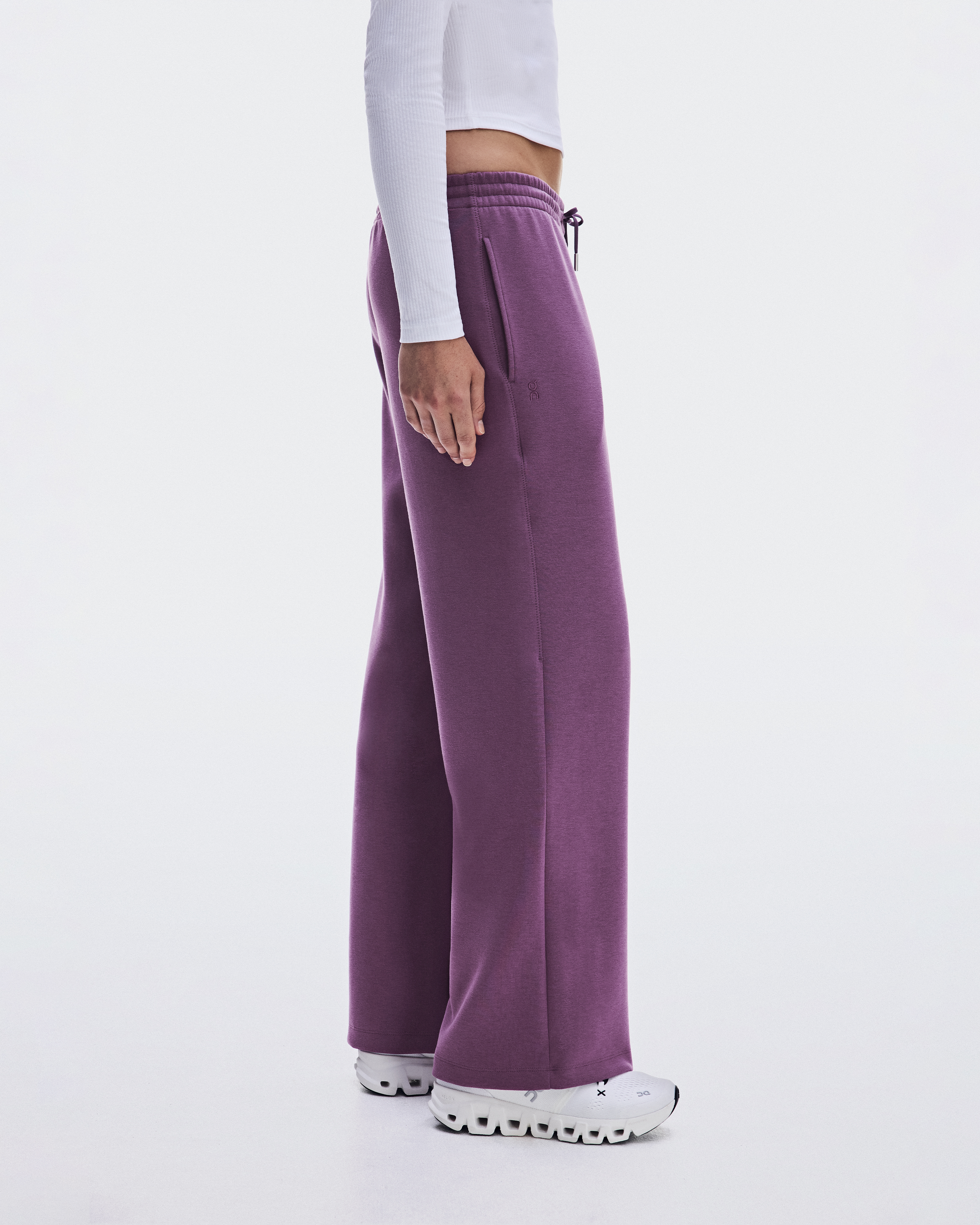 Studio Pants Wide - Cassis