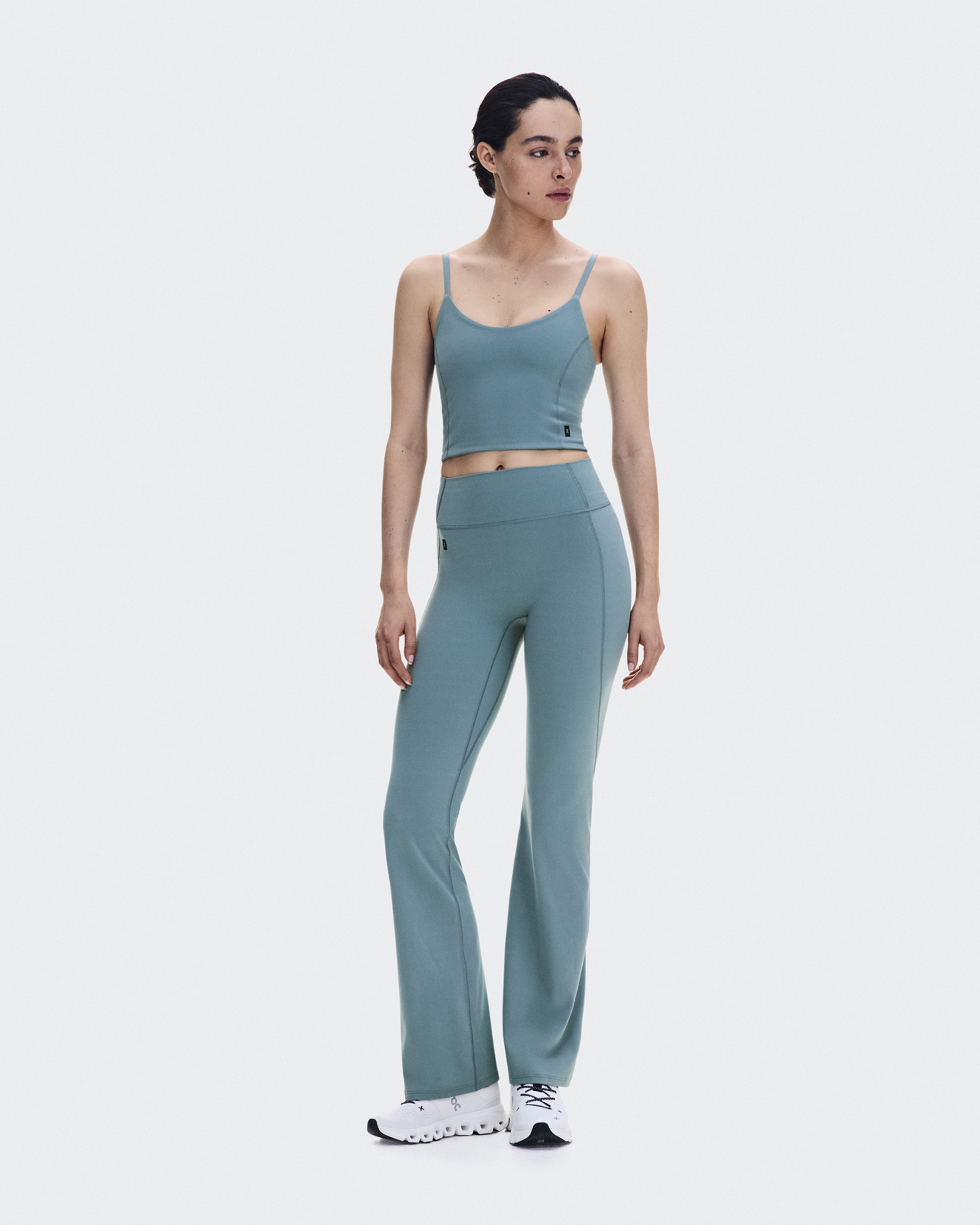 Studio Flared Pants 32" - Agave