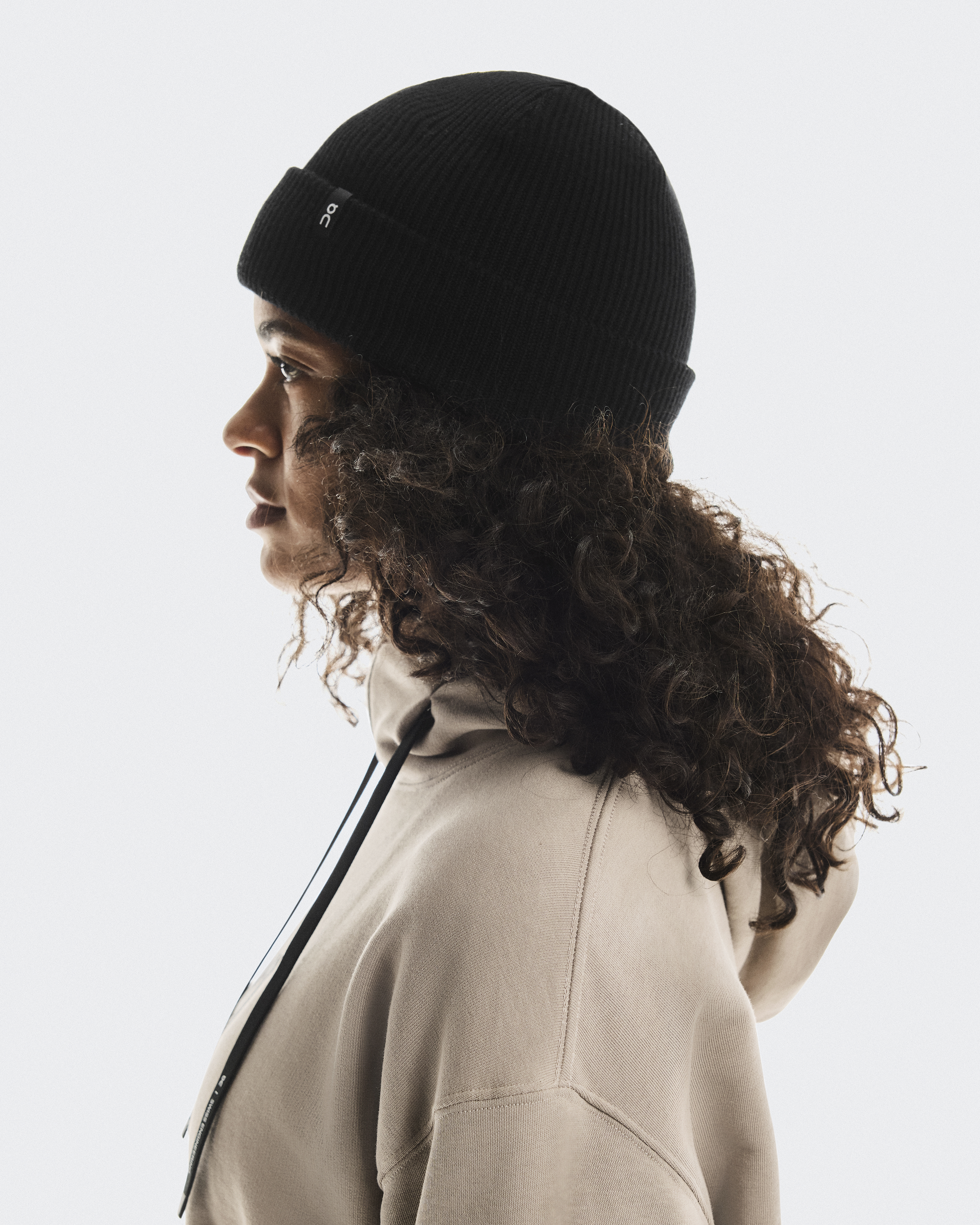 Merino Beanie - Black
