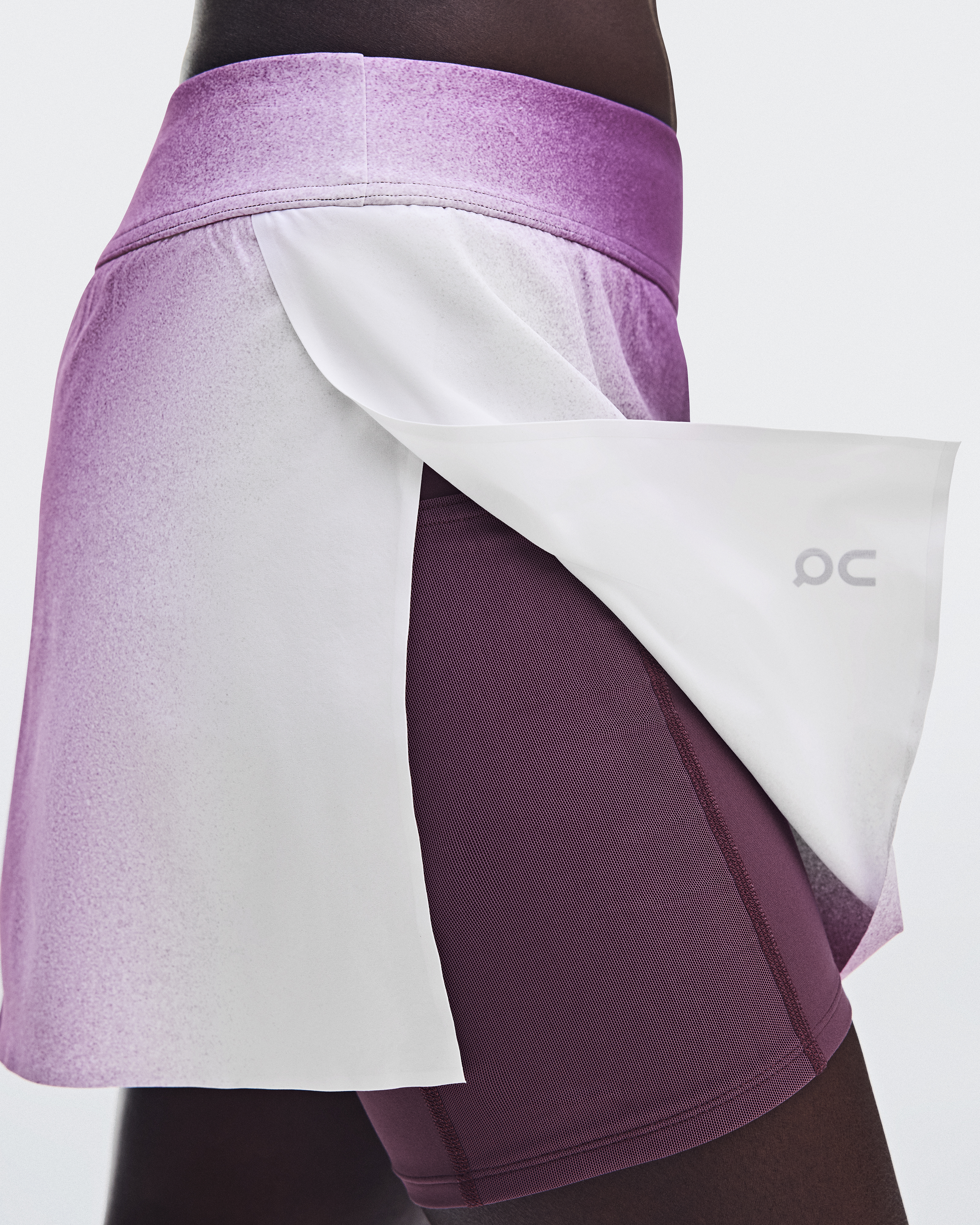 Court Skirt Split Swing - White | Cassis