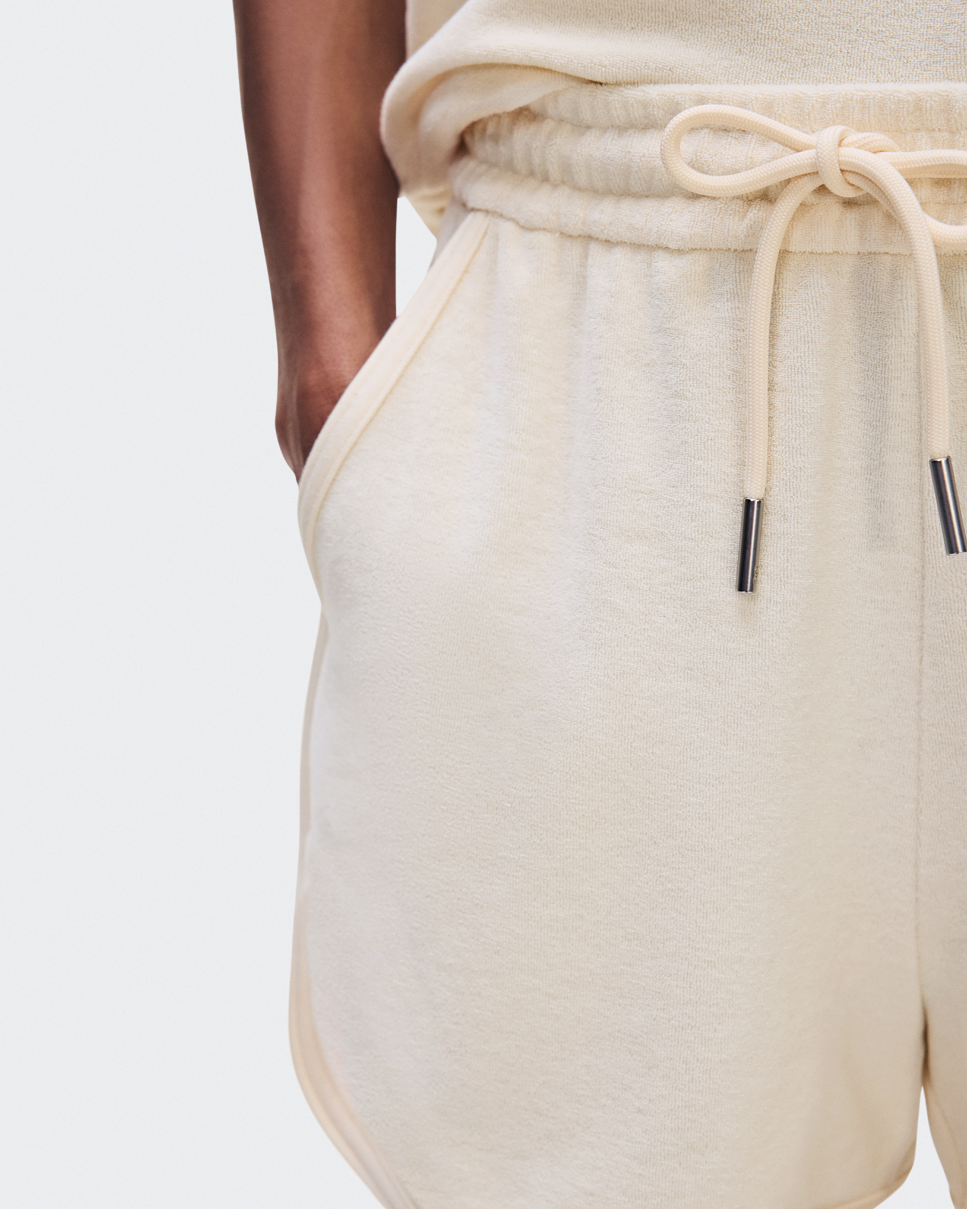 Courtside Shorts Terry - Chantilly