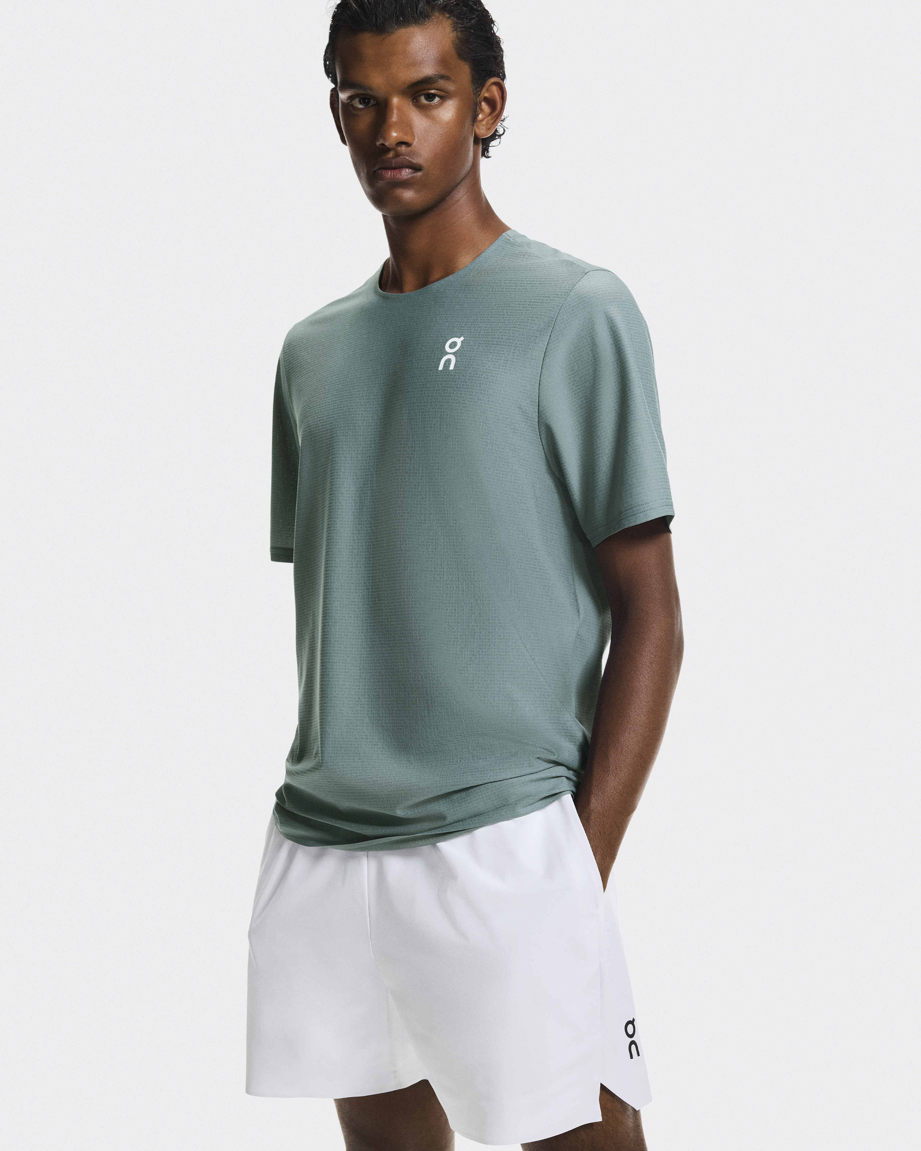 5" Court Shorts - White