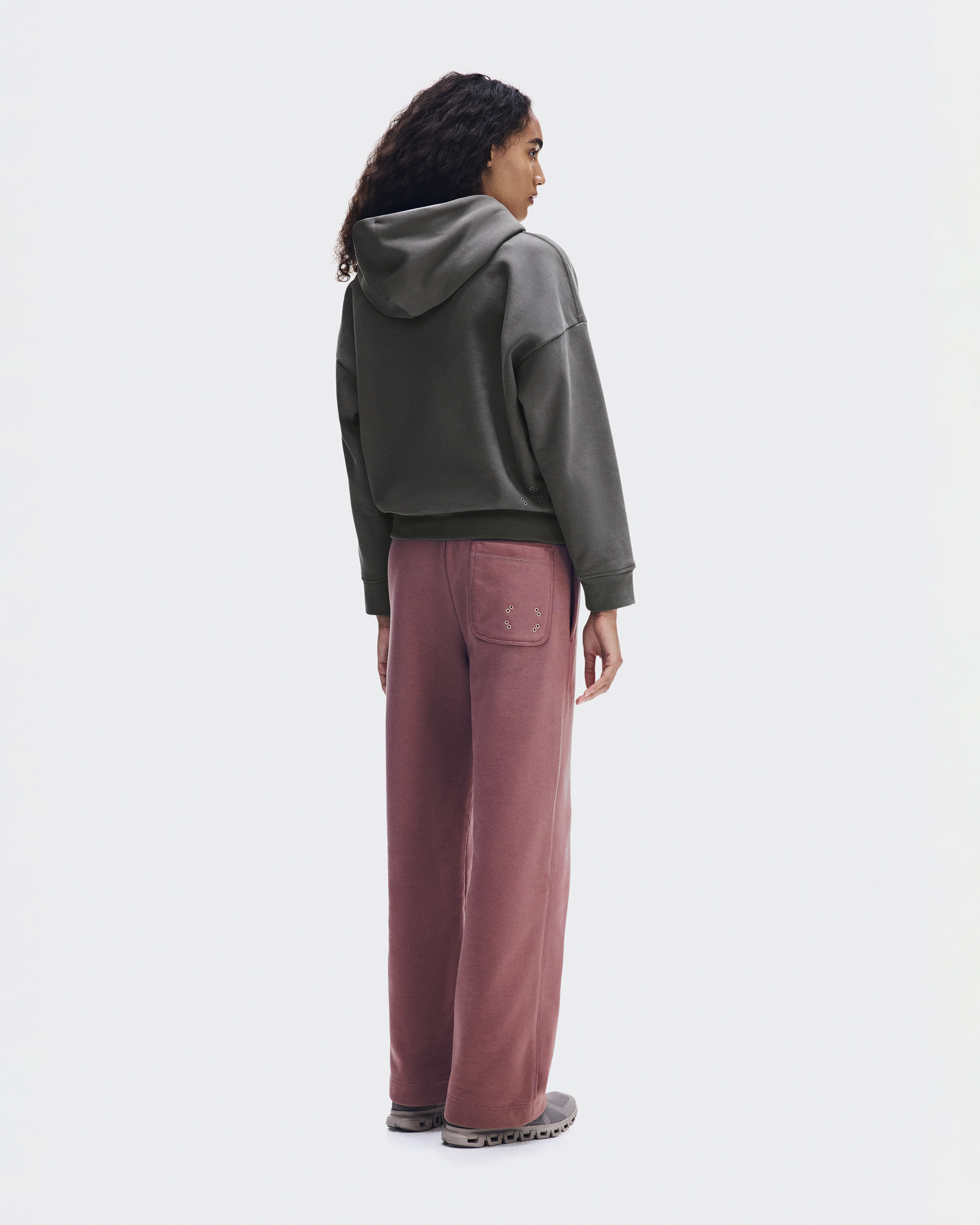 Club Collective Full Zip Hoodie - Ember