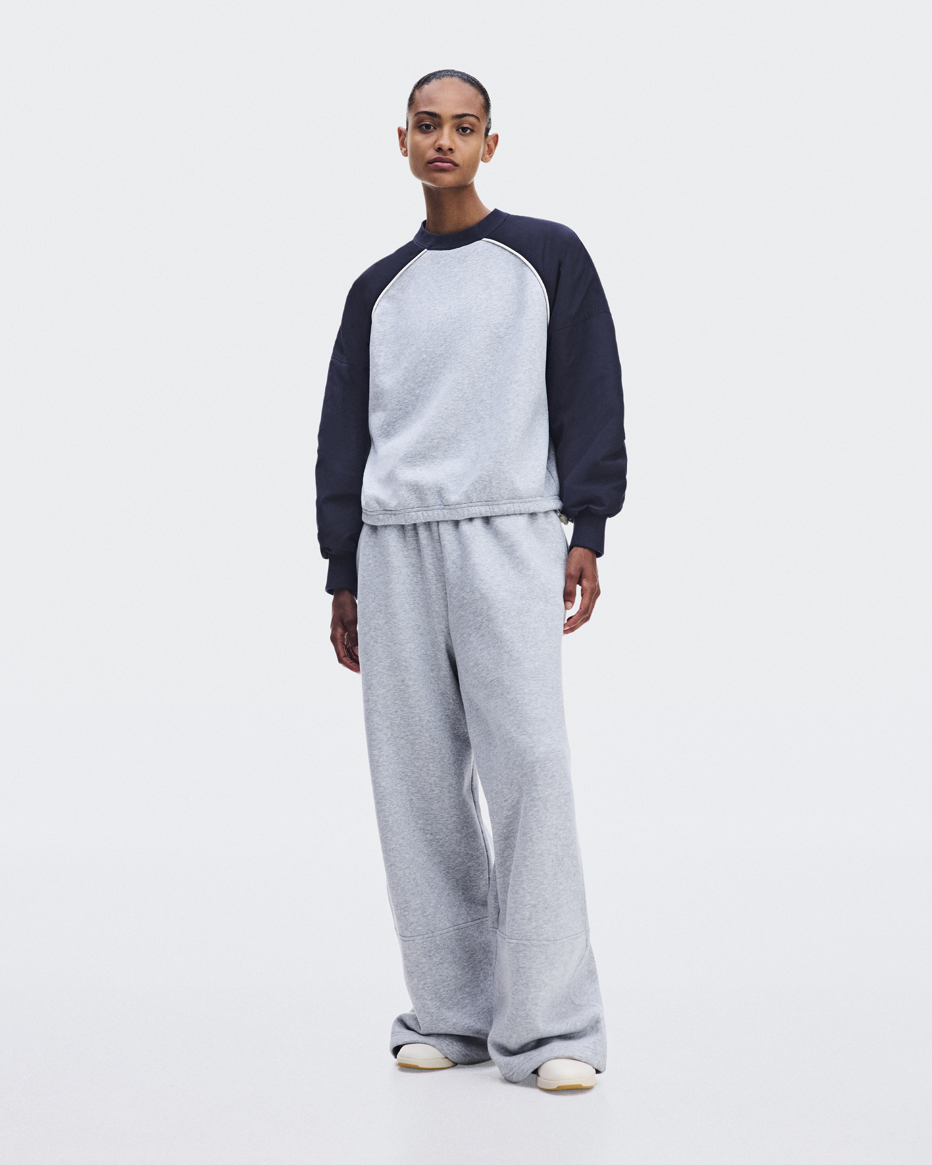 Oversized Crewneck - Inkwell | Alloy Heather