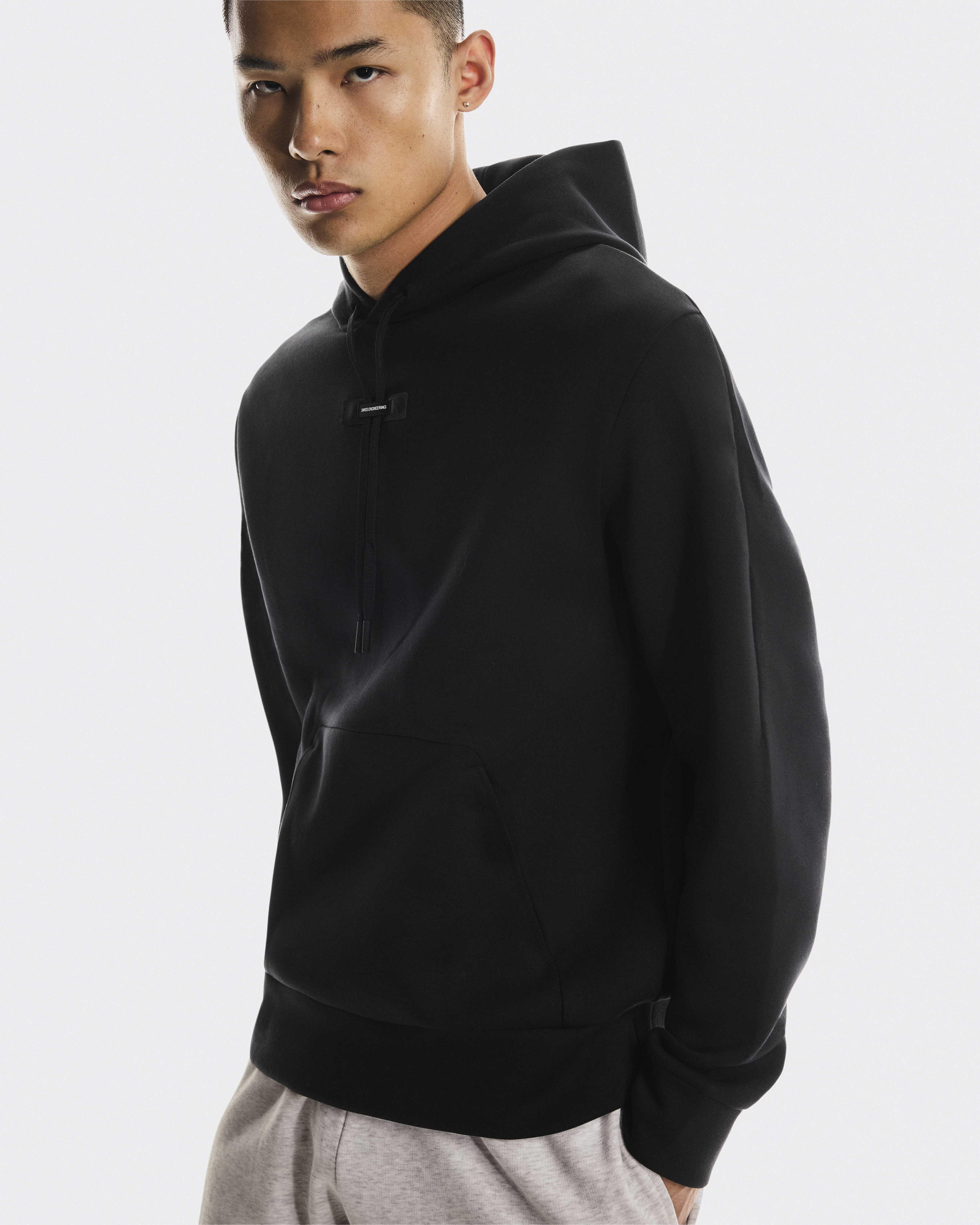 Focus Tech Hoodie - Black