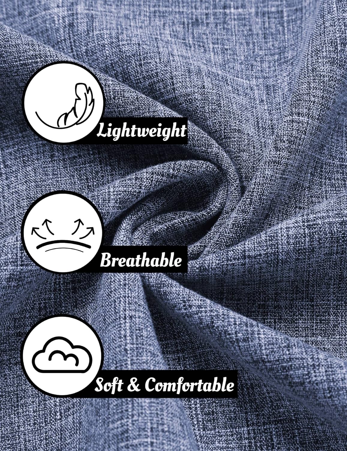 Men's Linen Shirts Short Sleeve Casual Shirts Button Down Shirt for Men Beach Summer Wedding Shirt