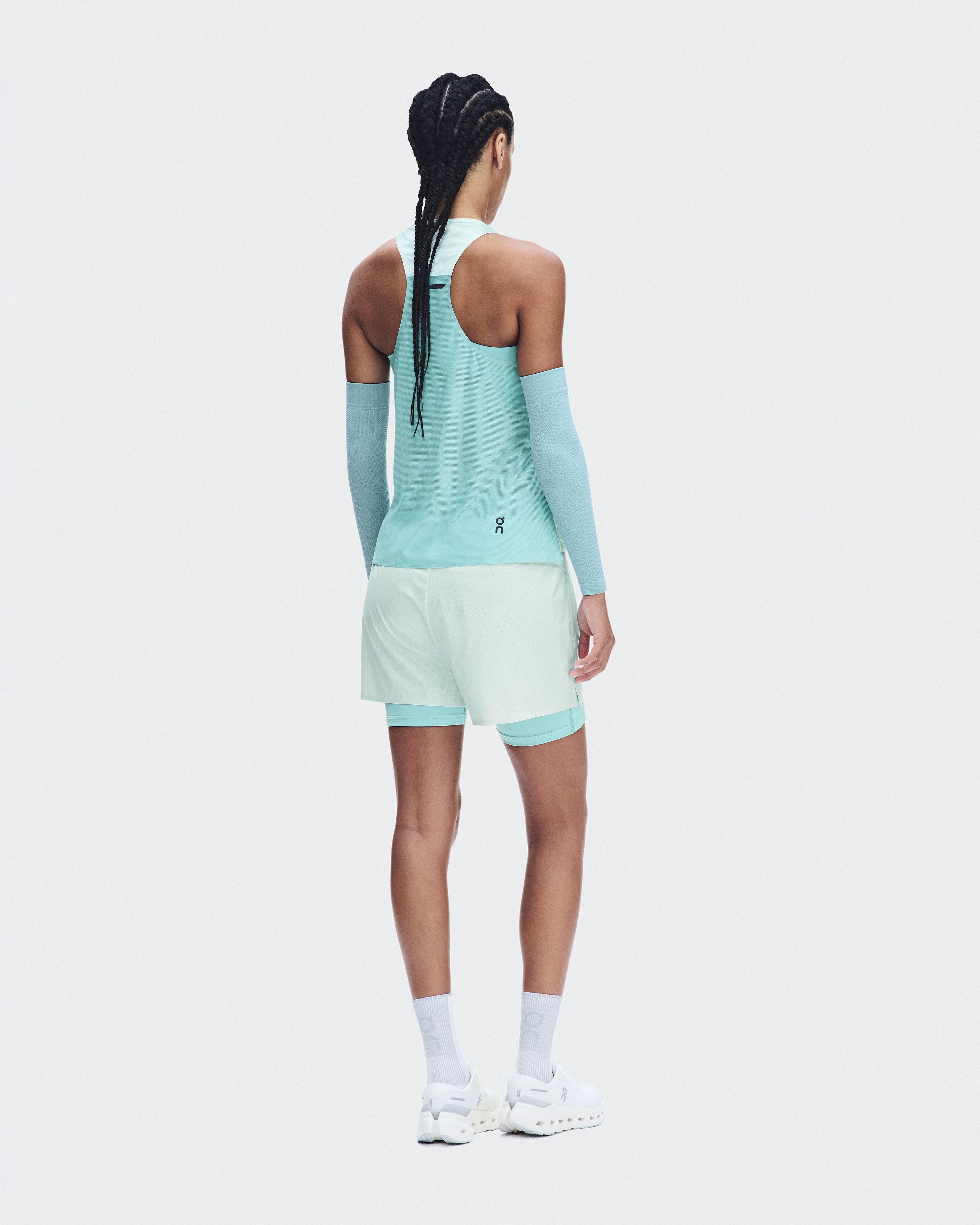 Performance Tank - Flurry | Aquamarine