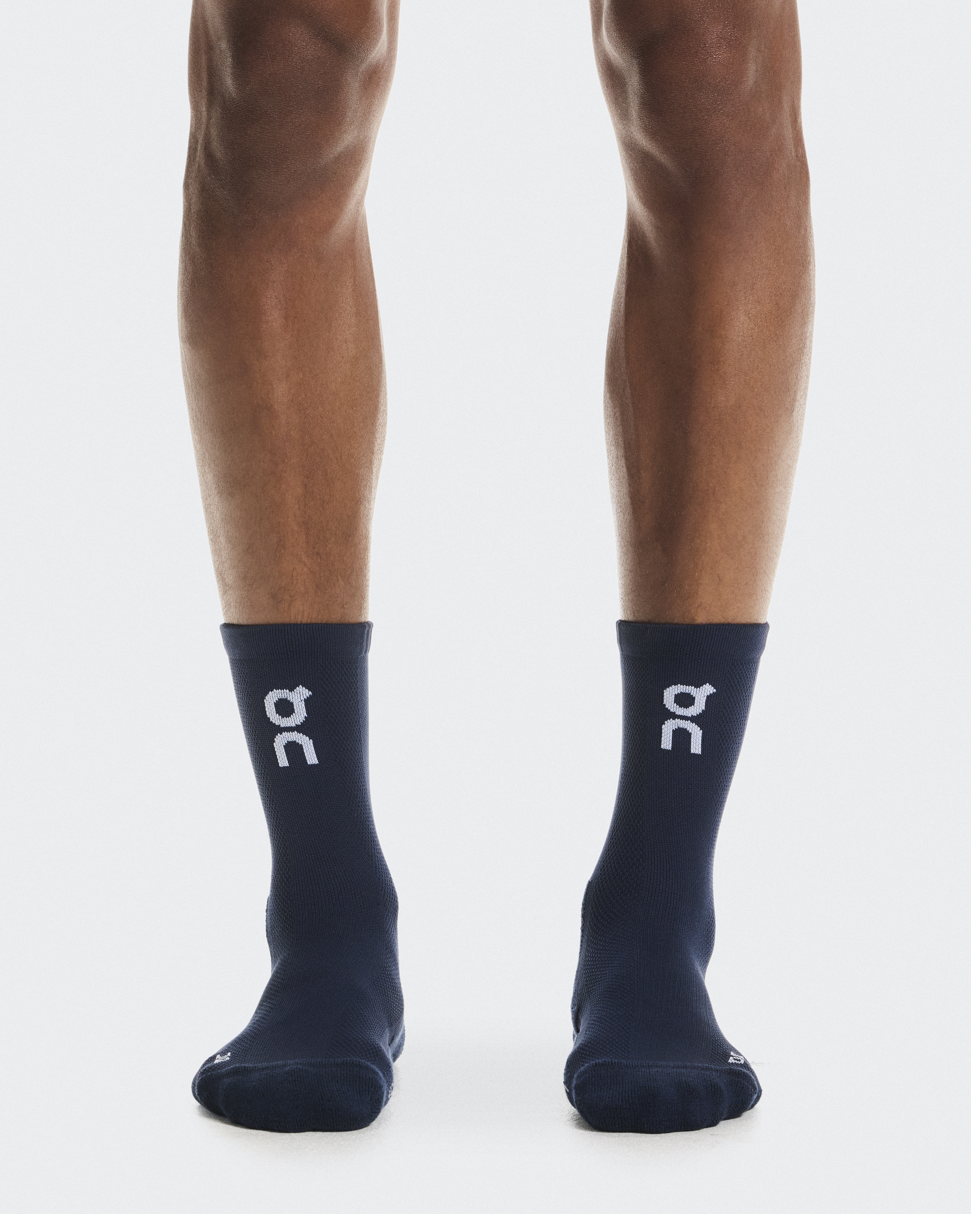 Core Run Sock High 2P - Navy