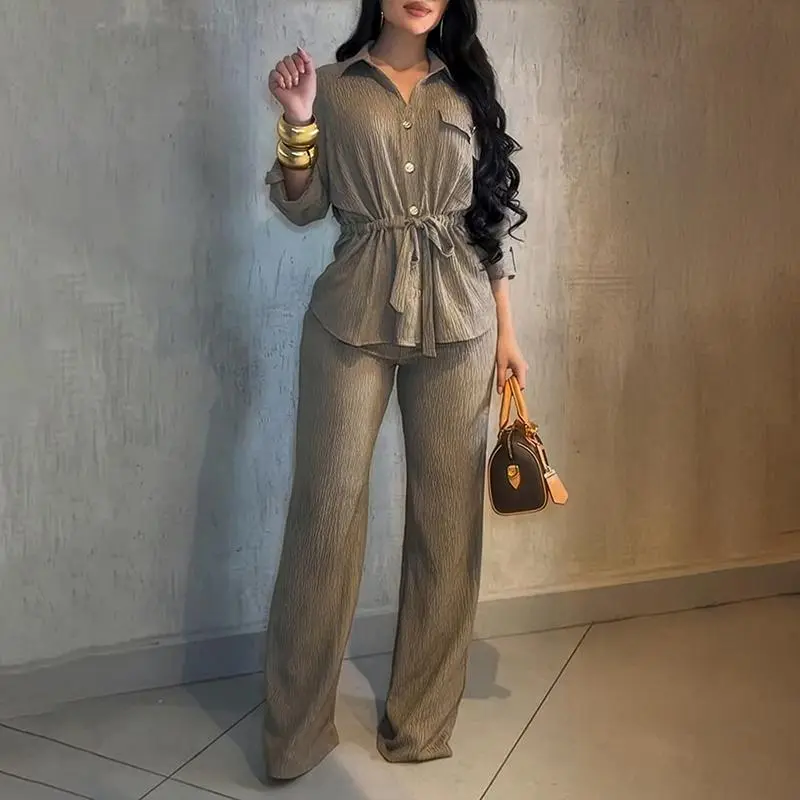 ⚡FINAL SALE⚡-Women's Retro-Style Two-Piece Commuter Suit