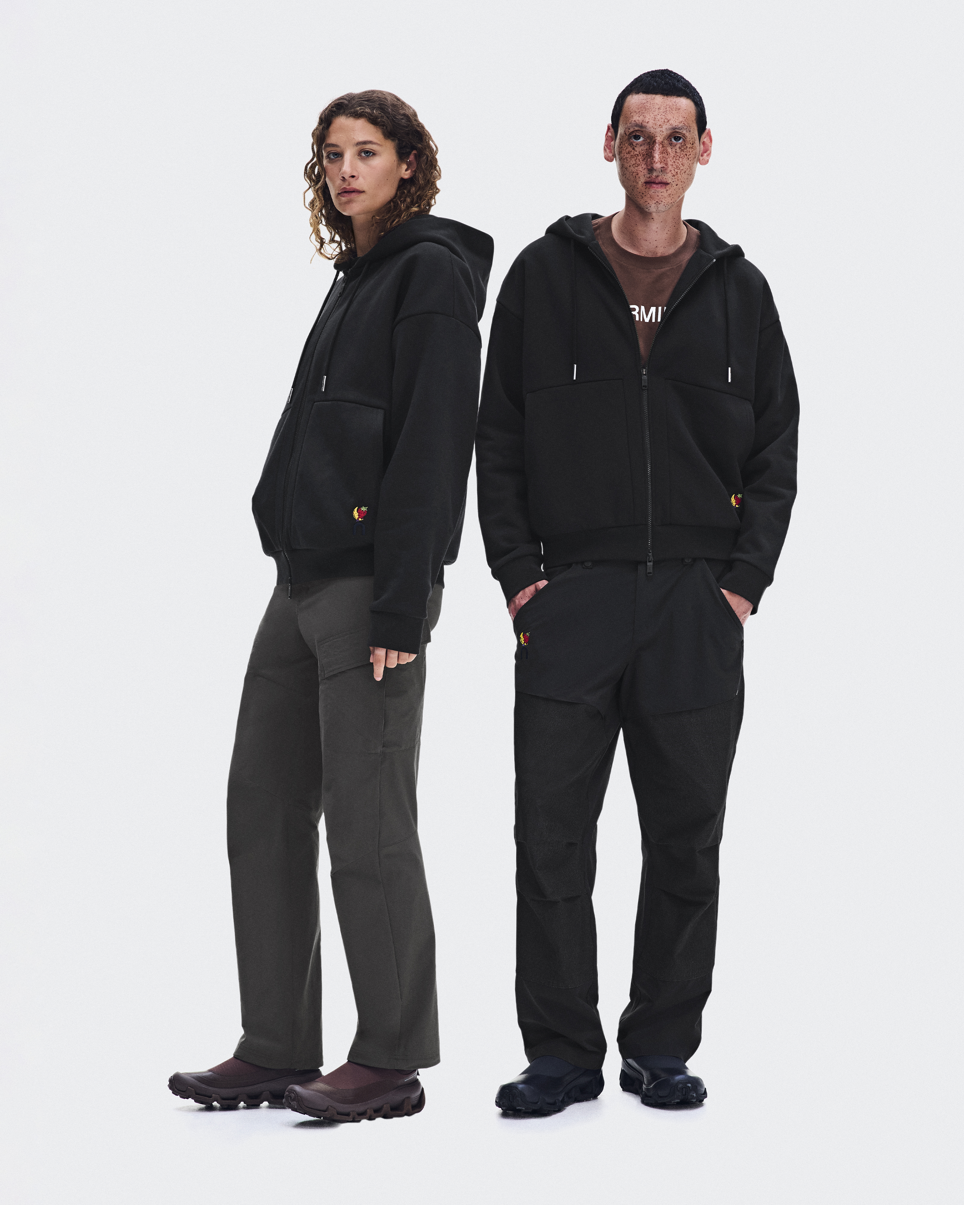 Utility Zip Hoodie SHG - Black