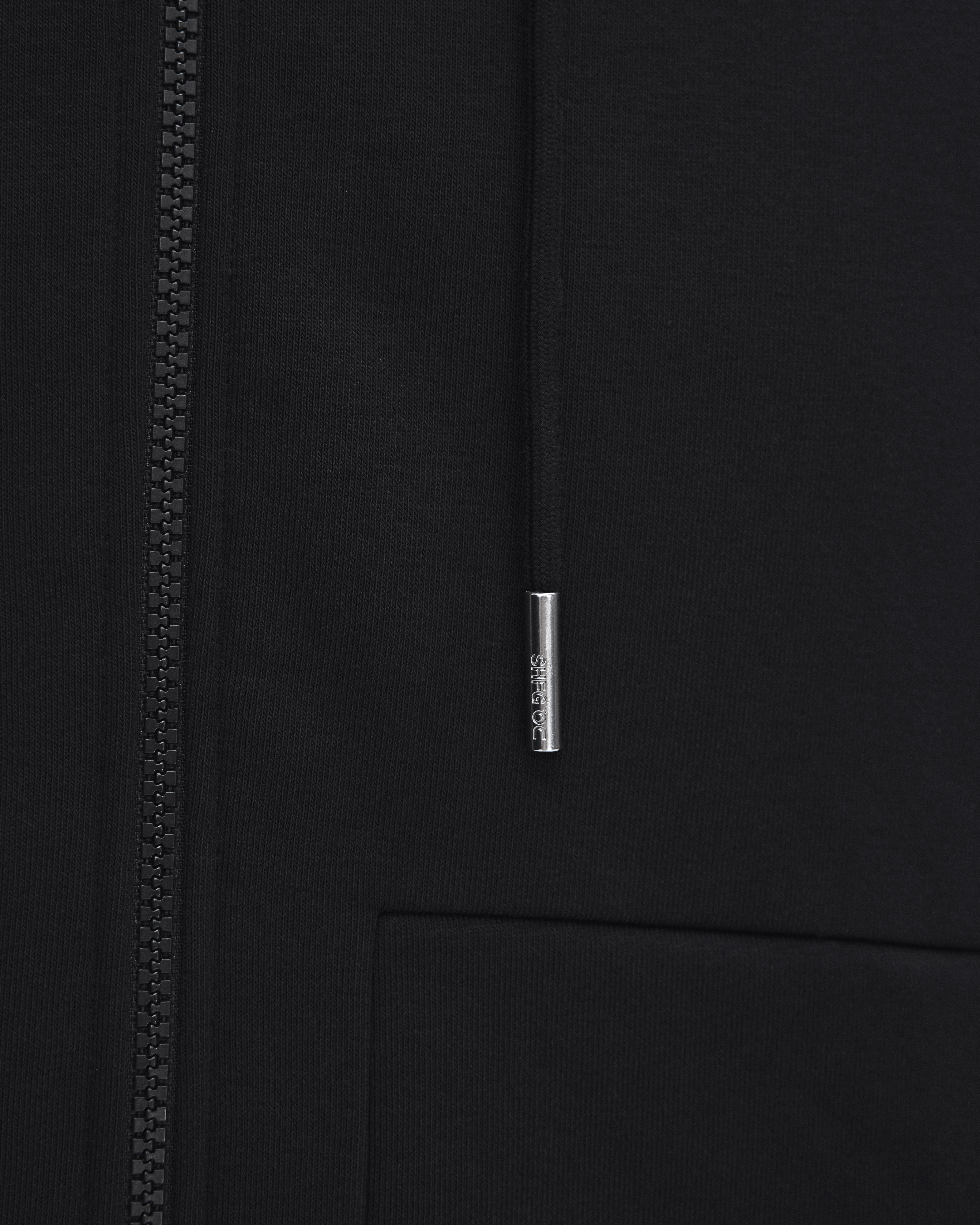 Utility Zip Hoodie SHG - Black