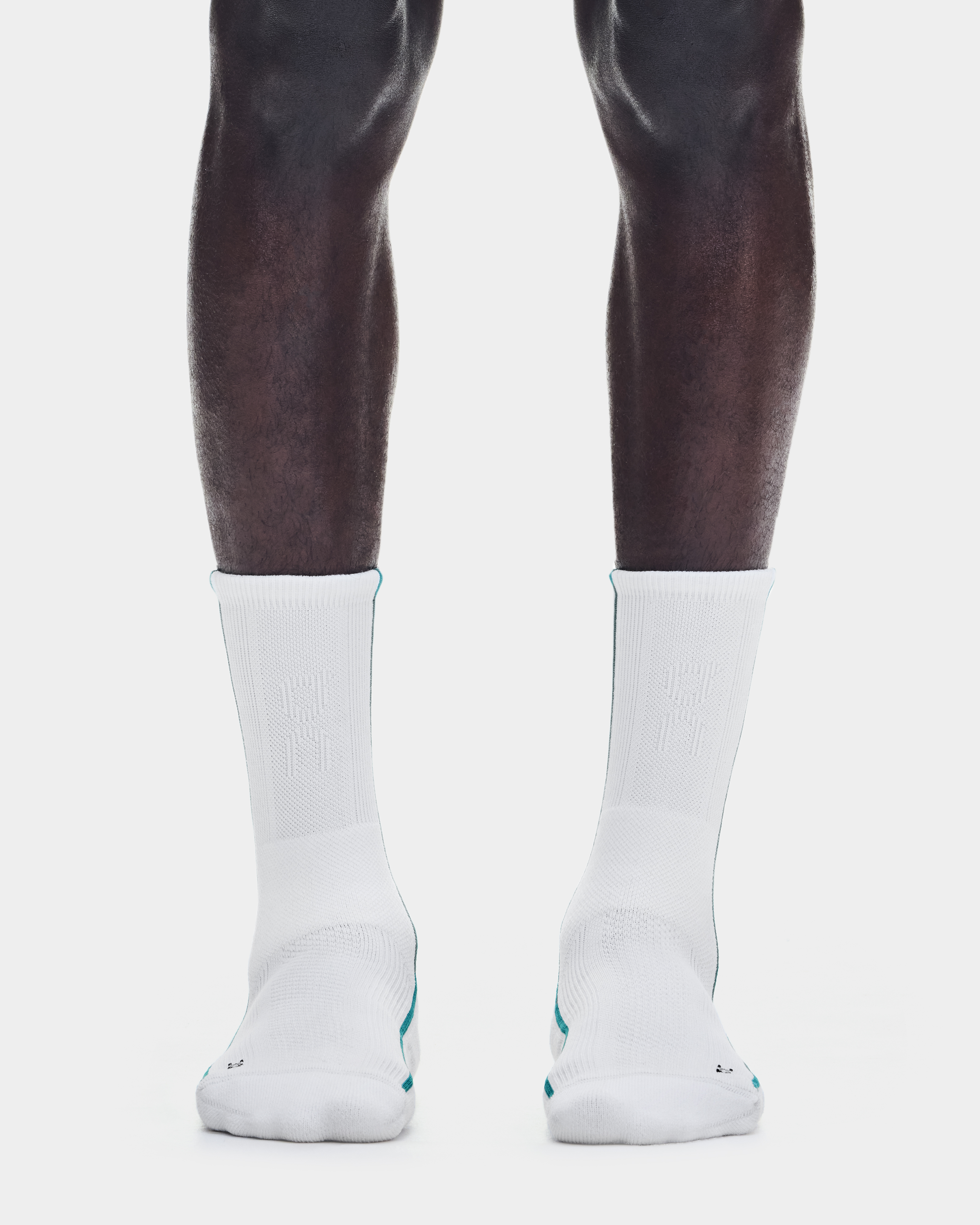 Court Sock High - White | Neem
