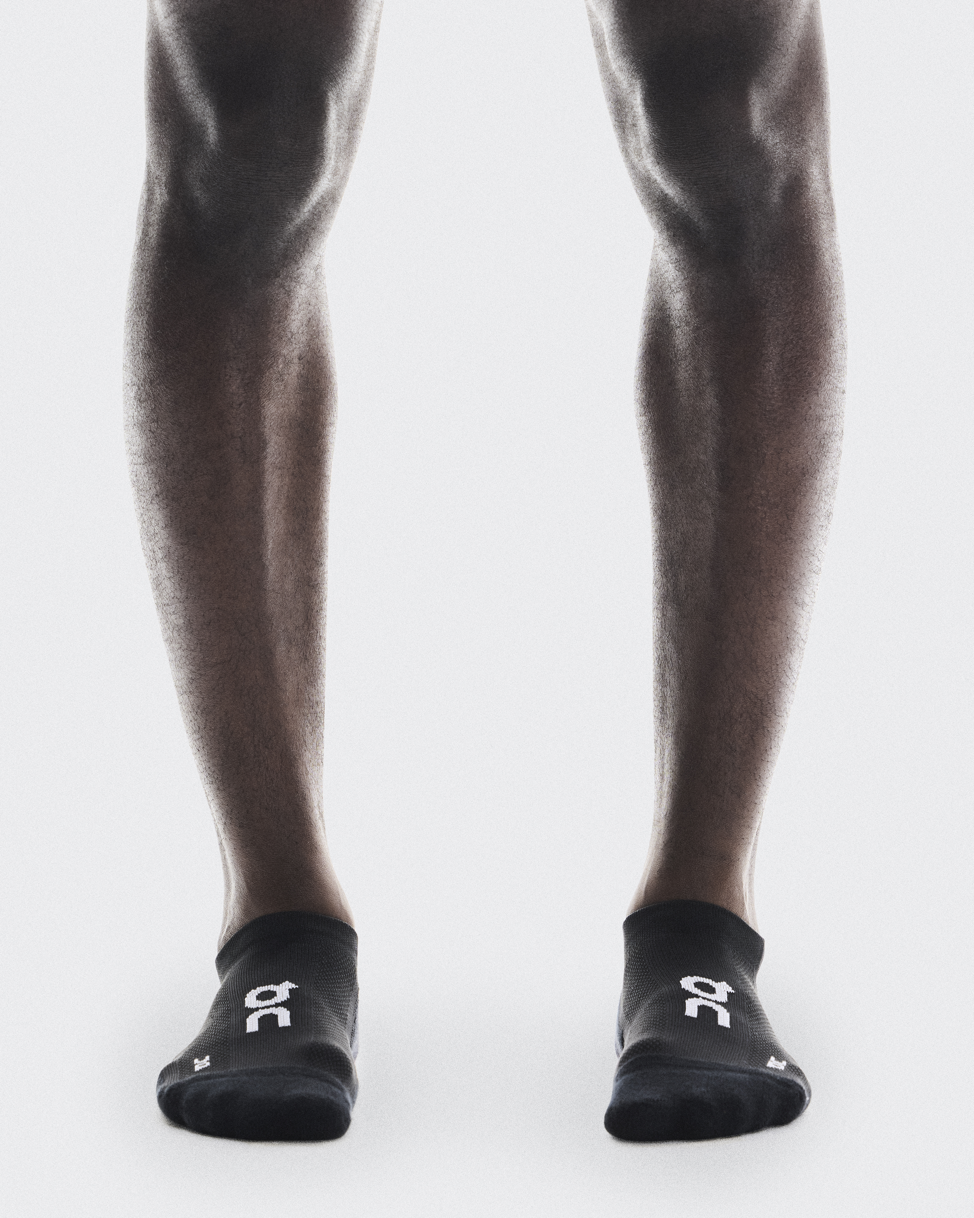 Core Run Sock Low 2P - Black