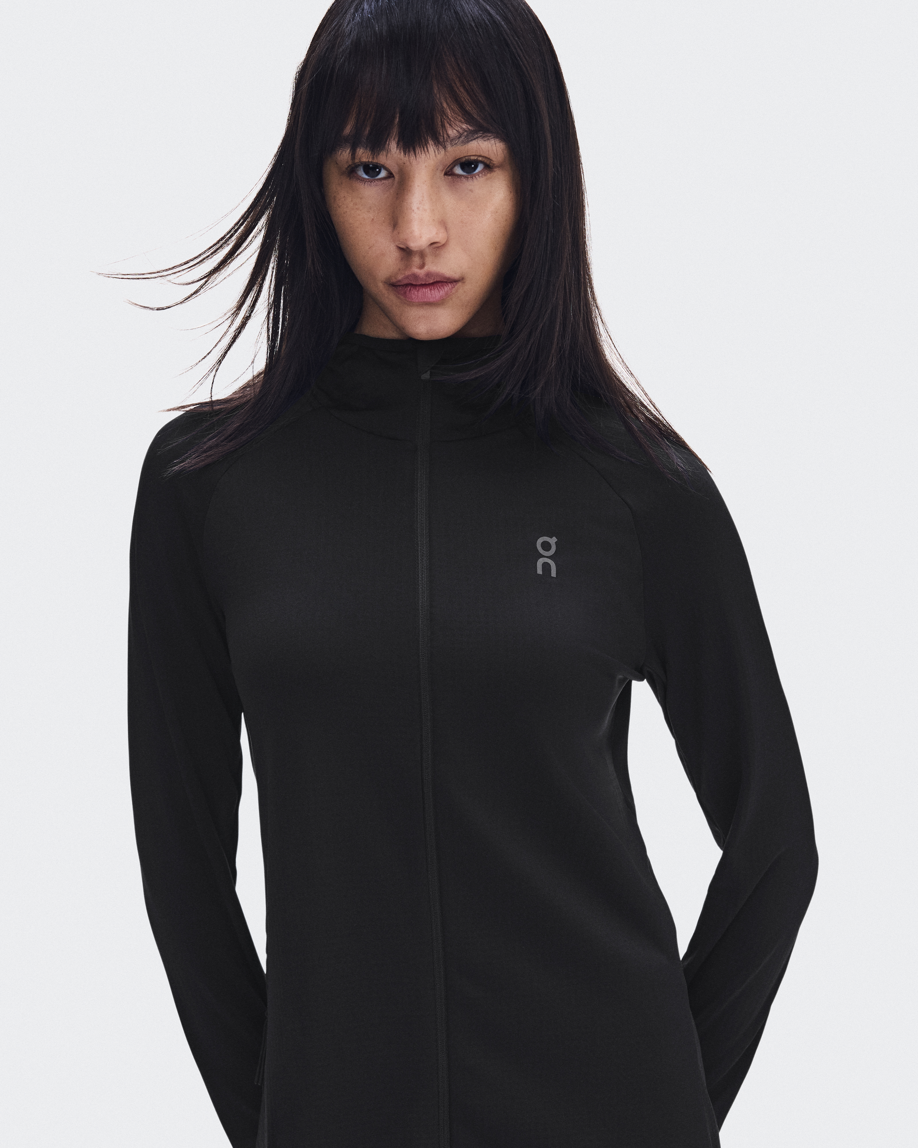 Climate Zip Hoodie - Black